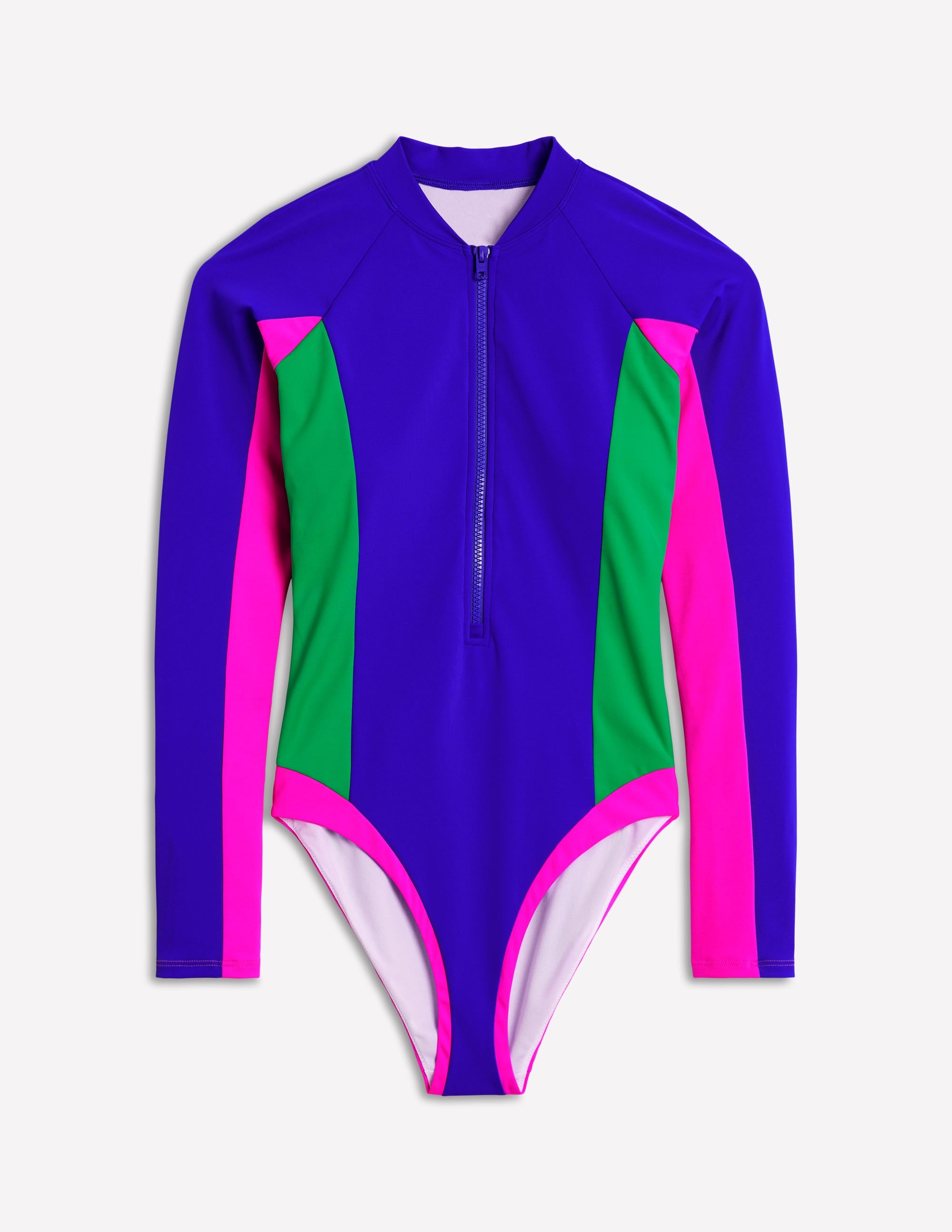 Maillot de bain dermoprotecteur-Colourblock cobalt - Image 5