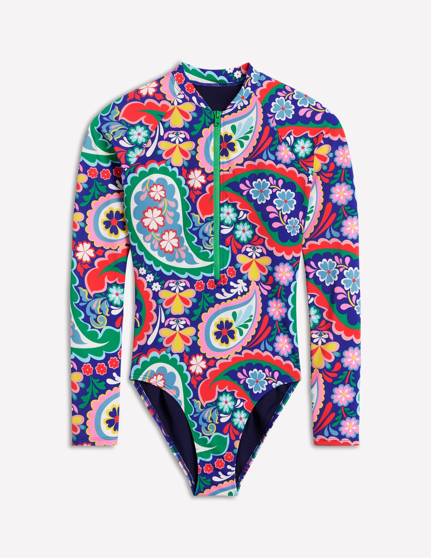 Maillot sportif manches raglan-Multi, motif Meadow Paisley