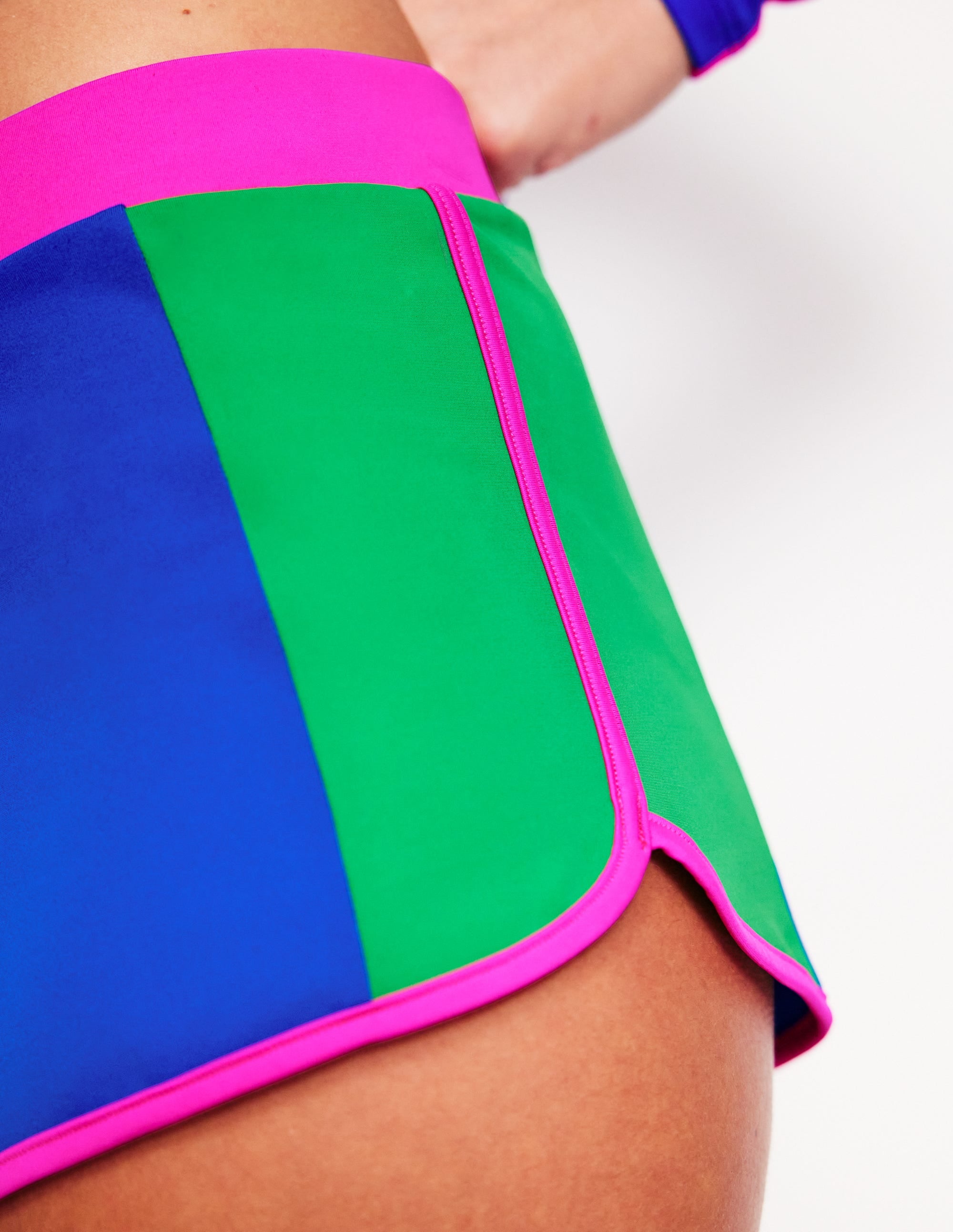 Short de bain dermoprotecteur-Bleu cobalt - Image 2