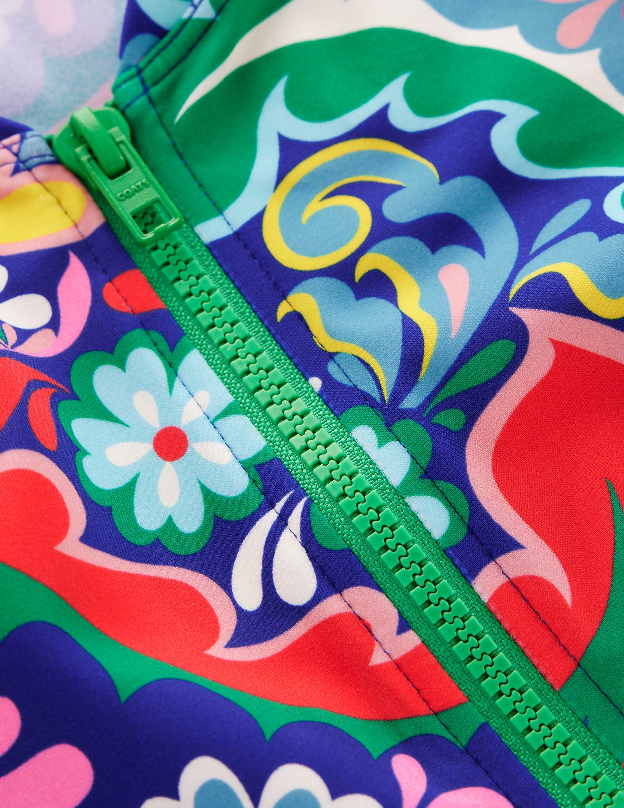Langärmliges Badeshirt-Bunt, Wiesen-Paisley - Image 6