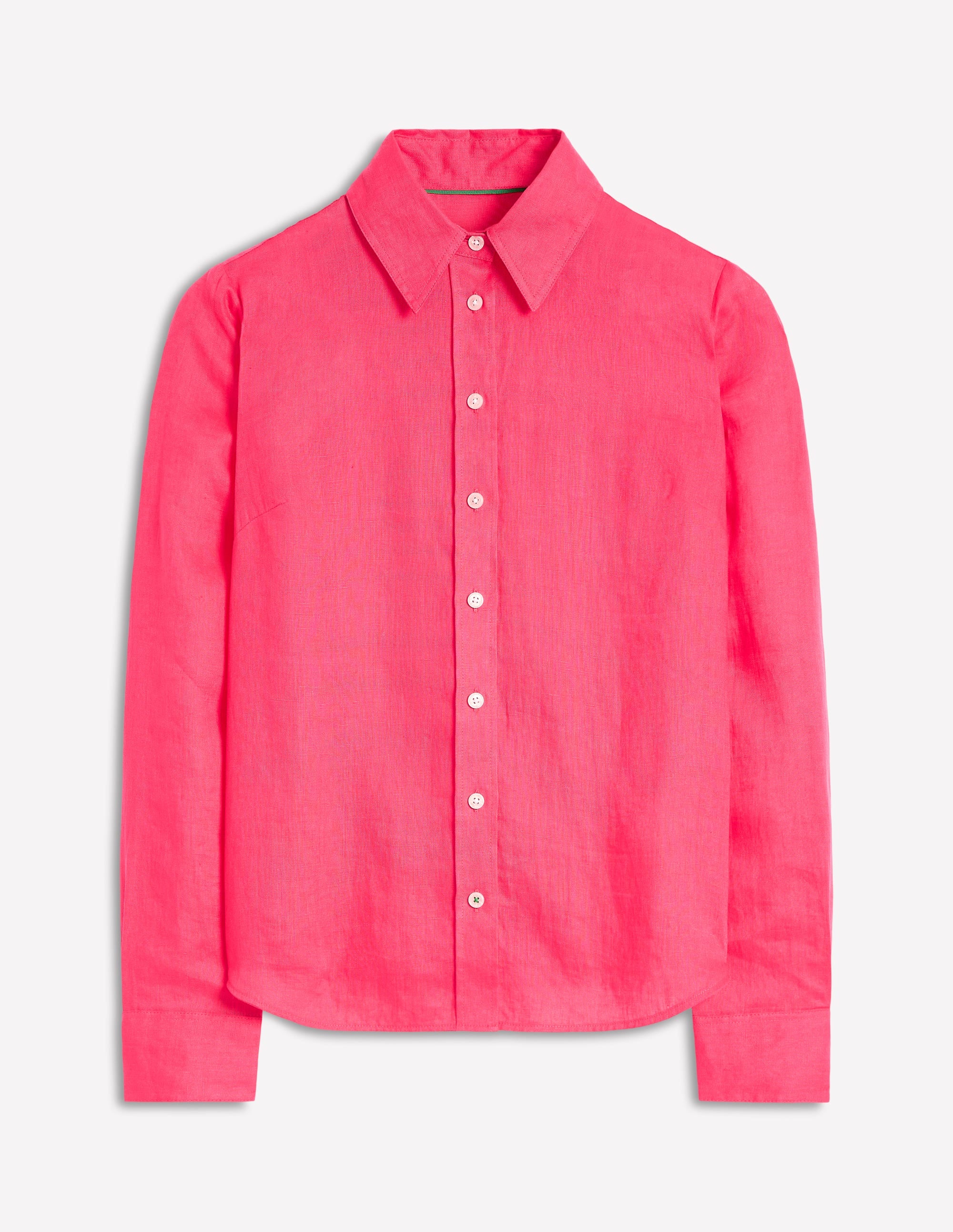 Chemise Sienna en lin-Rose camélia - Image 6