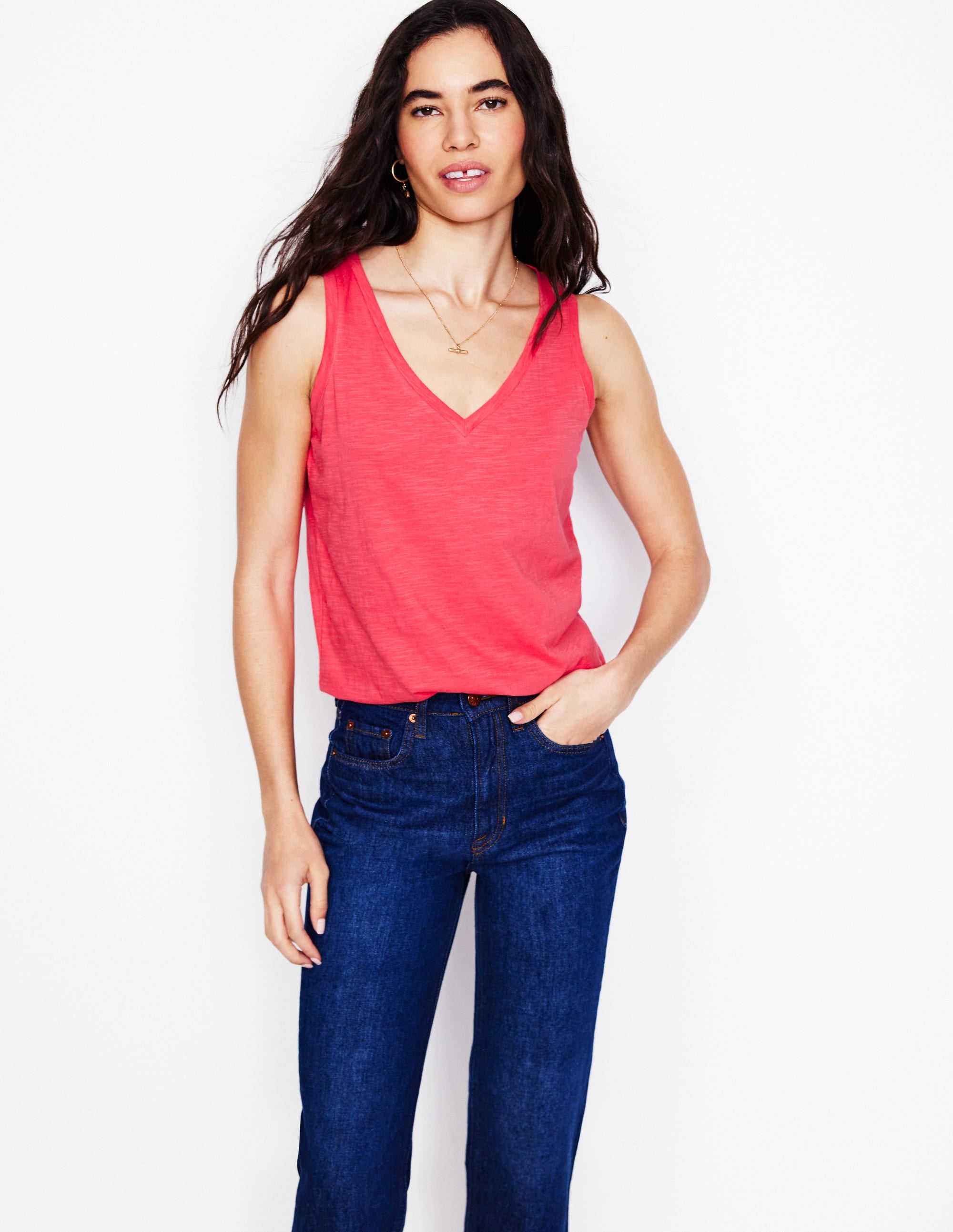 Sophie Flammgarn-Top-Kamelienrosa - Image 1