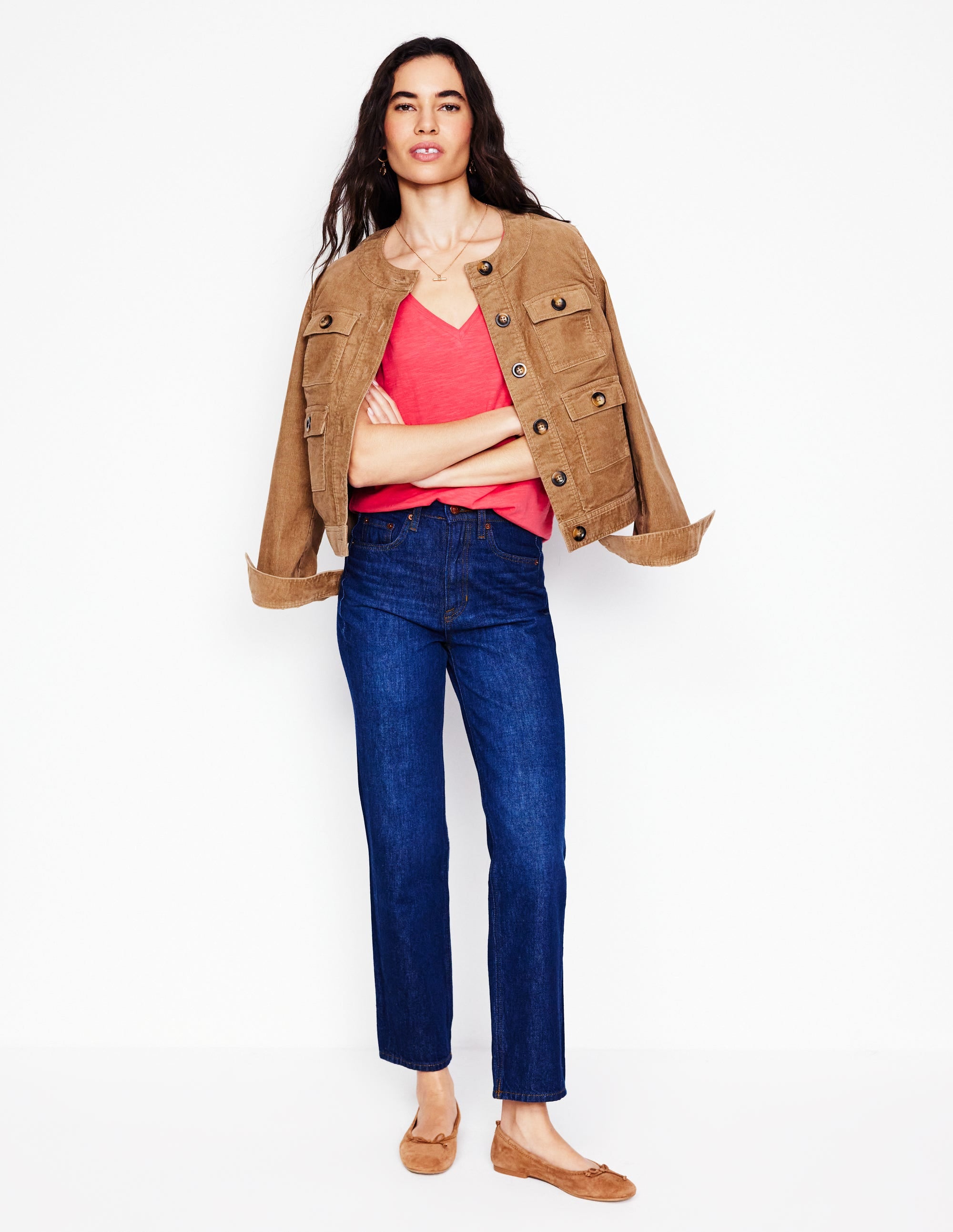 Sophie Flammgarn-Top-Kamelienrosa - Image 4