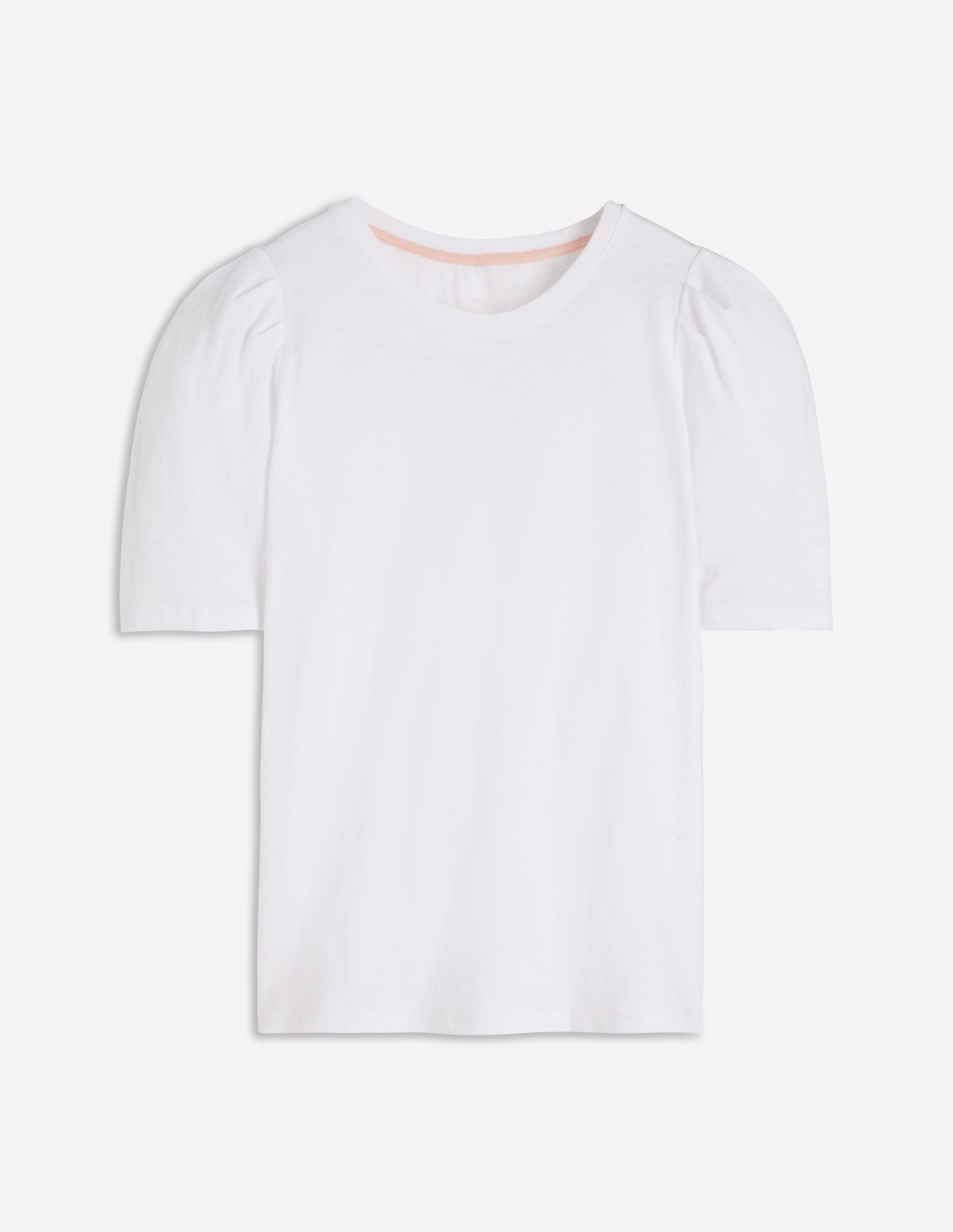 T-shirt Sophie à manches bouffantes-Blanc - Image 5