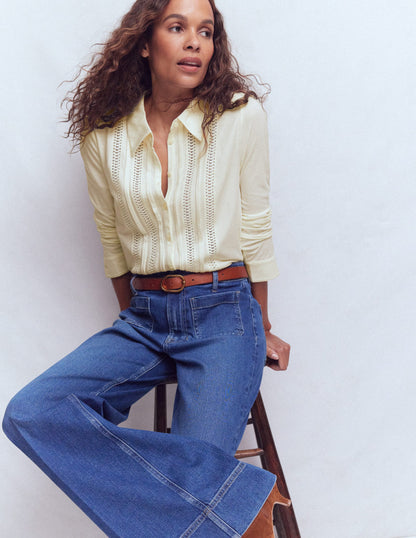 Jerseyhemd mit Besatz-Naturweiß-1