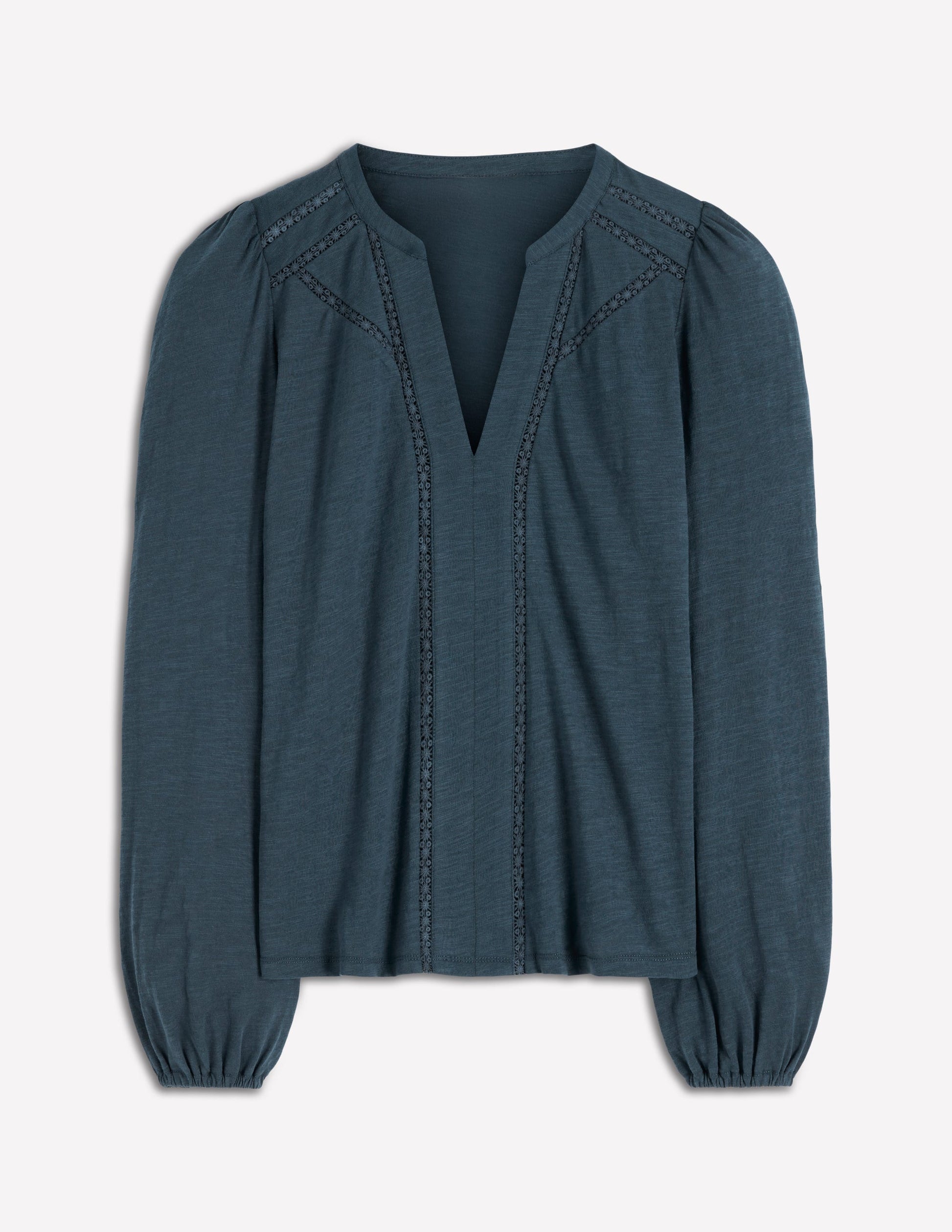 Poppy Langärmliges Oberteil-Mondscheinmeer-4