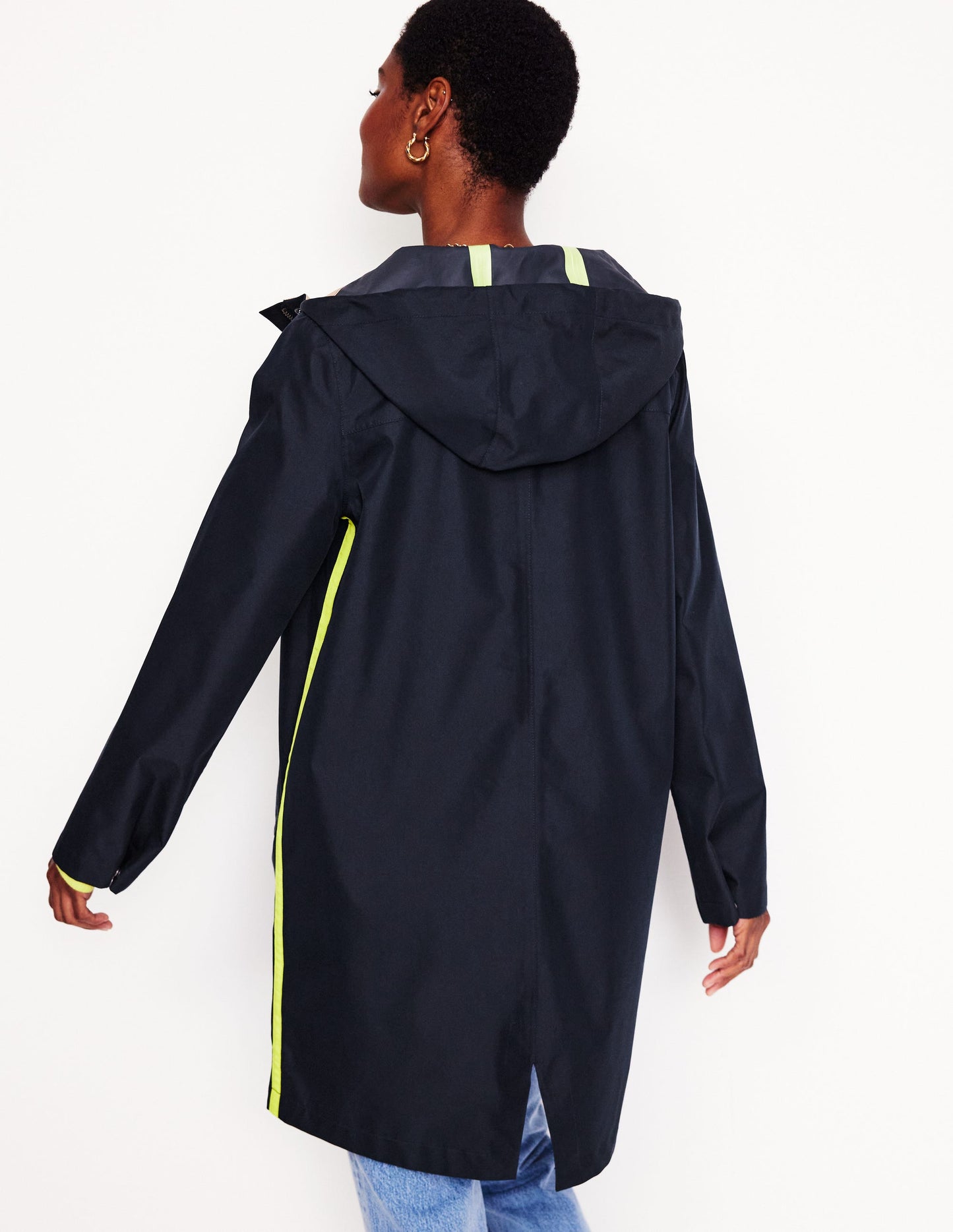 Wells Waterproof Coat-Navy