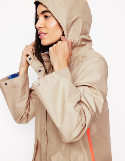 Wells Waterproof Coat-Neutral