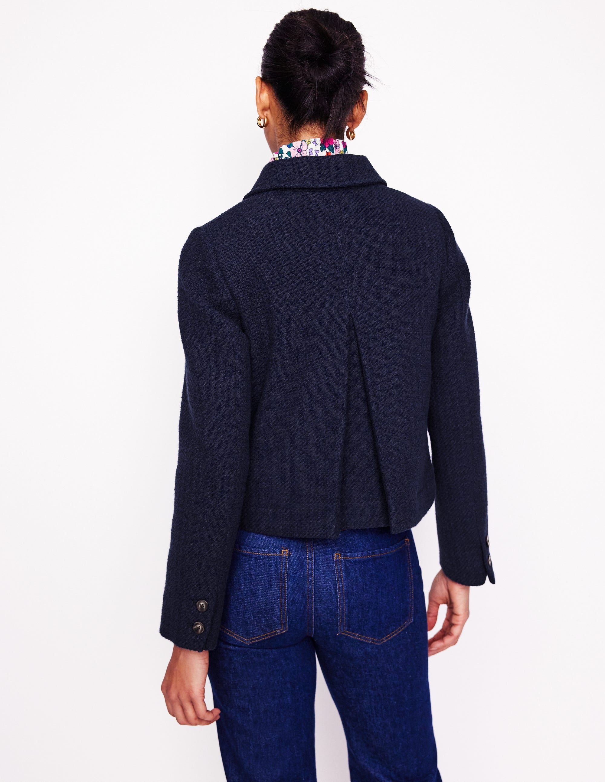 Knightsbridge Swing-Jacke-Aqua Marine Marl - Image 3