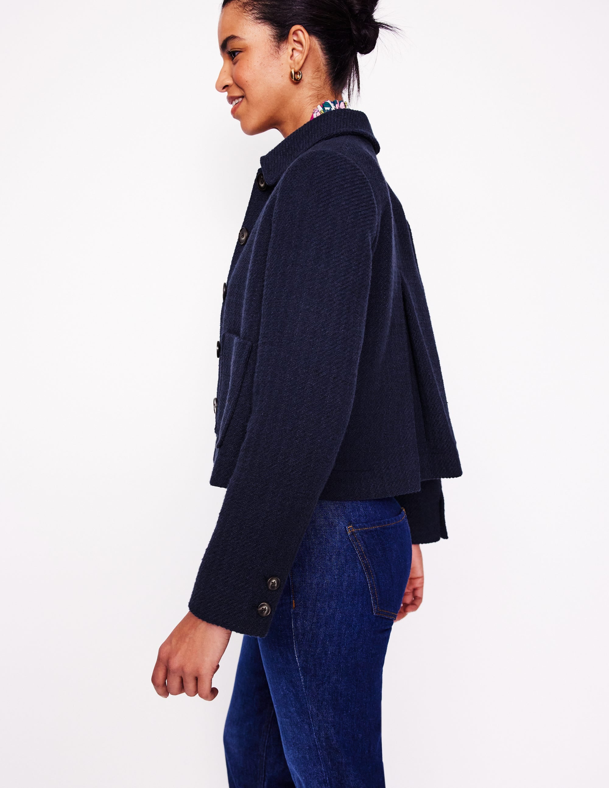 Knightsbridge Swing-Jacke-Aqua Marine Marl - Image 5