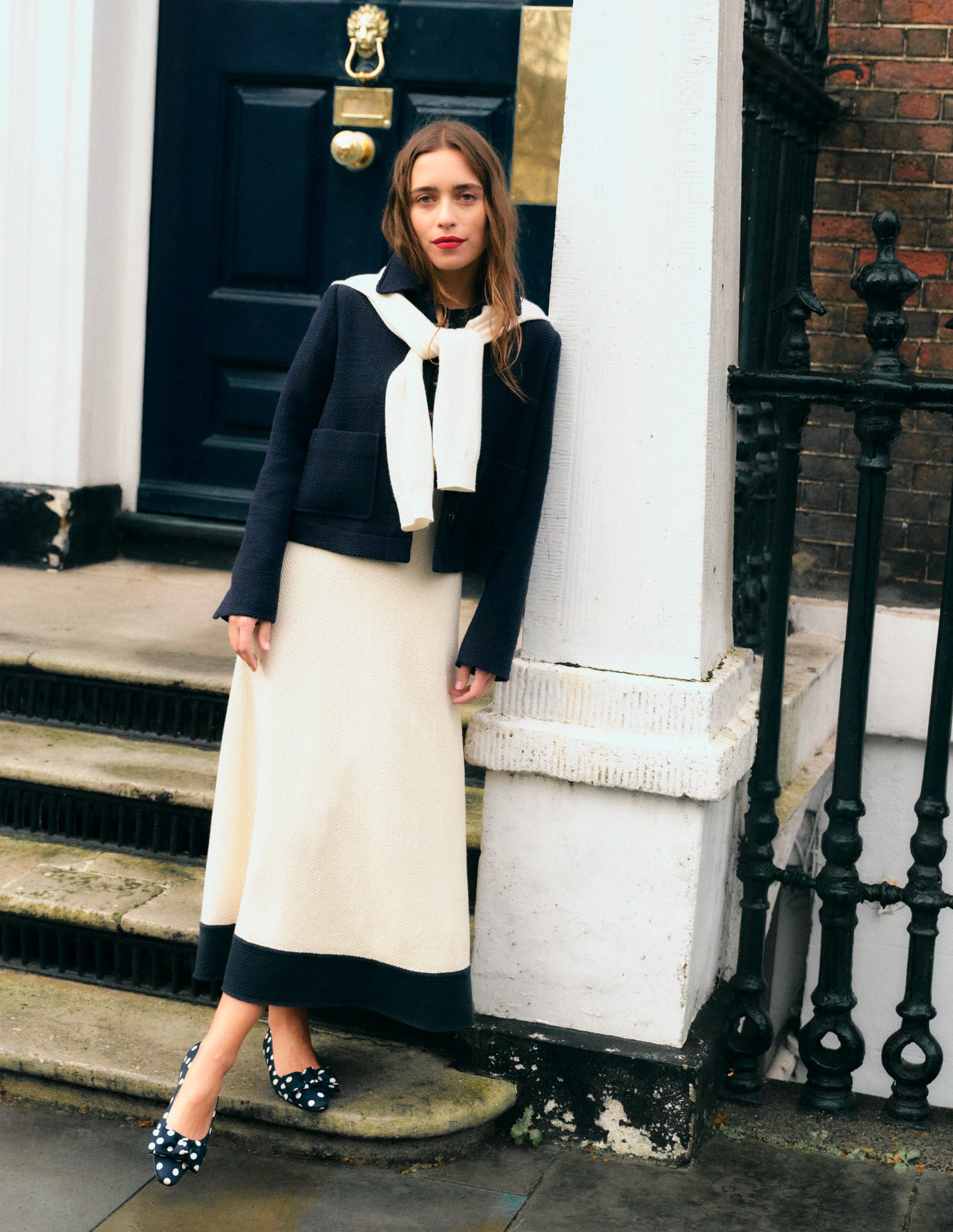 Knightsbridge Swing-Jacke-Aqua Marine Marl - Image 6