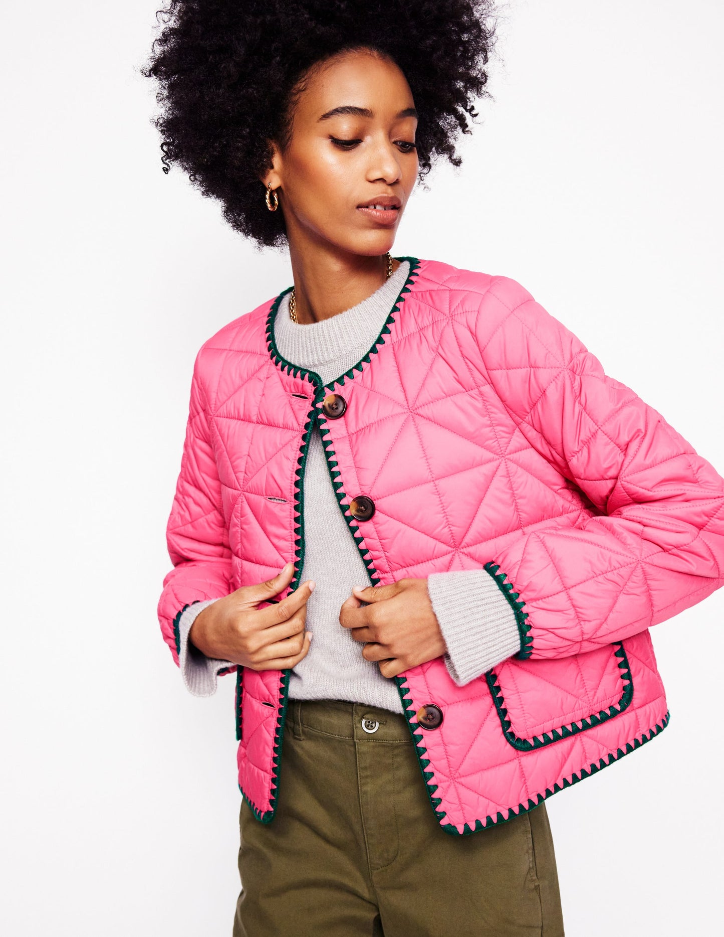 Highbury Freizeitjacke-Sorbet-Rosa