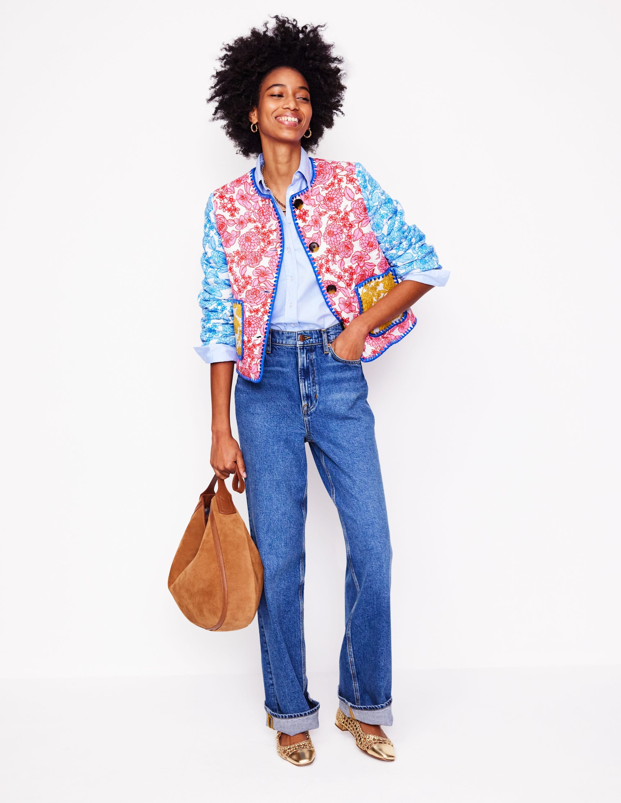 Veste matelassée Chelsea-Motif Blossom Cascade - Image 4