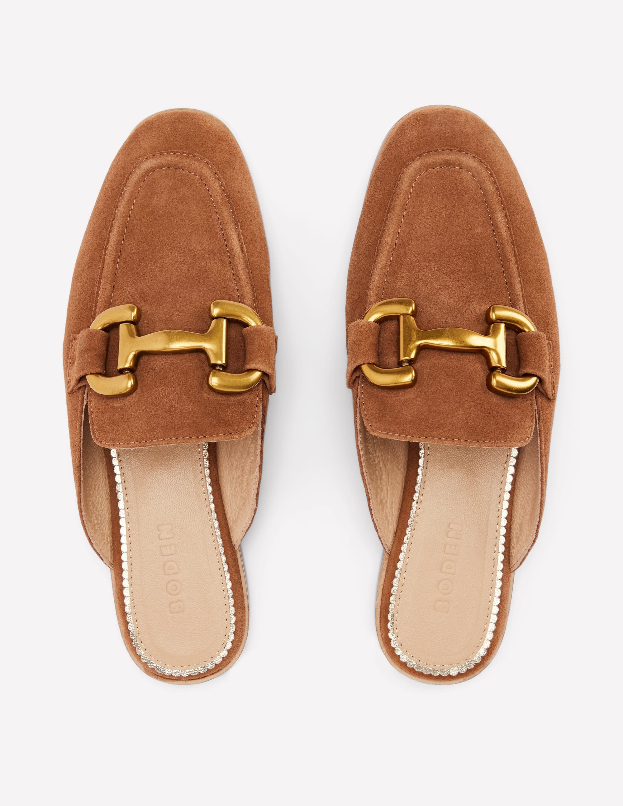 Mules style mocassins Iris à mors-Fauve - Image 6