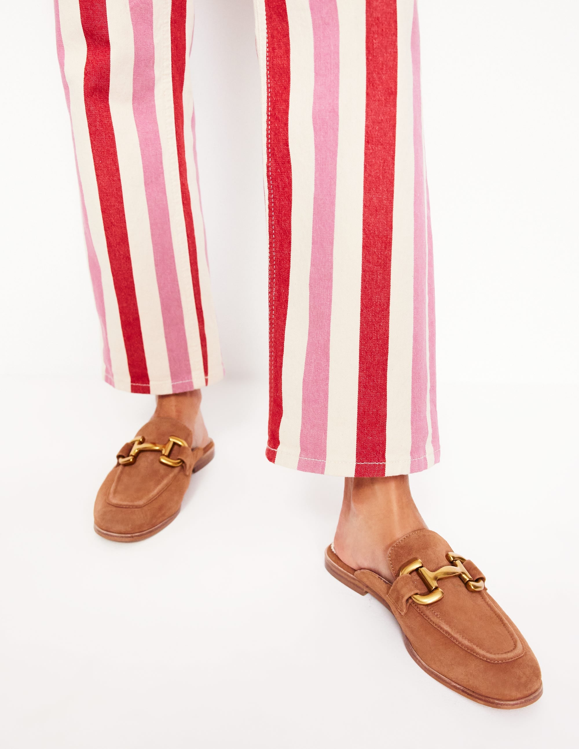 Mules style mocassins Iris à mors-Fauve - Image 2