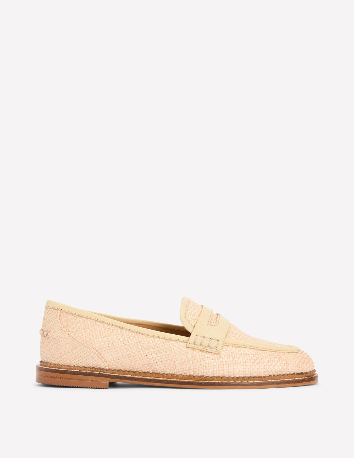 Nya Pennyloafer-Ecru - Image 1