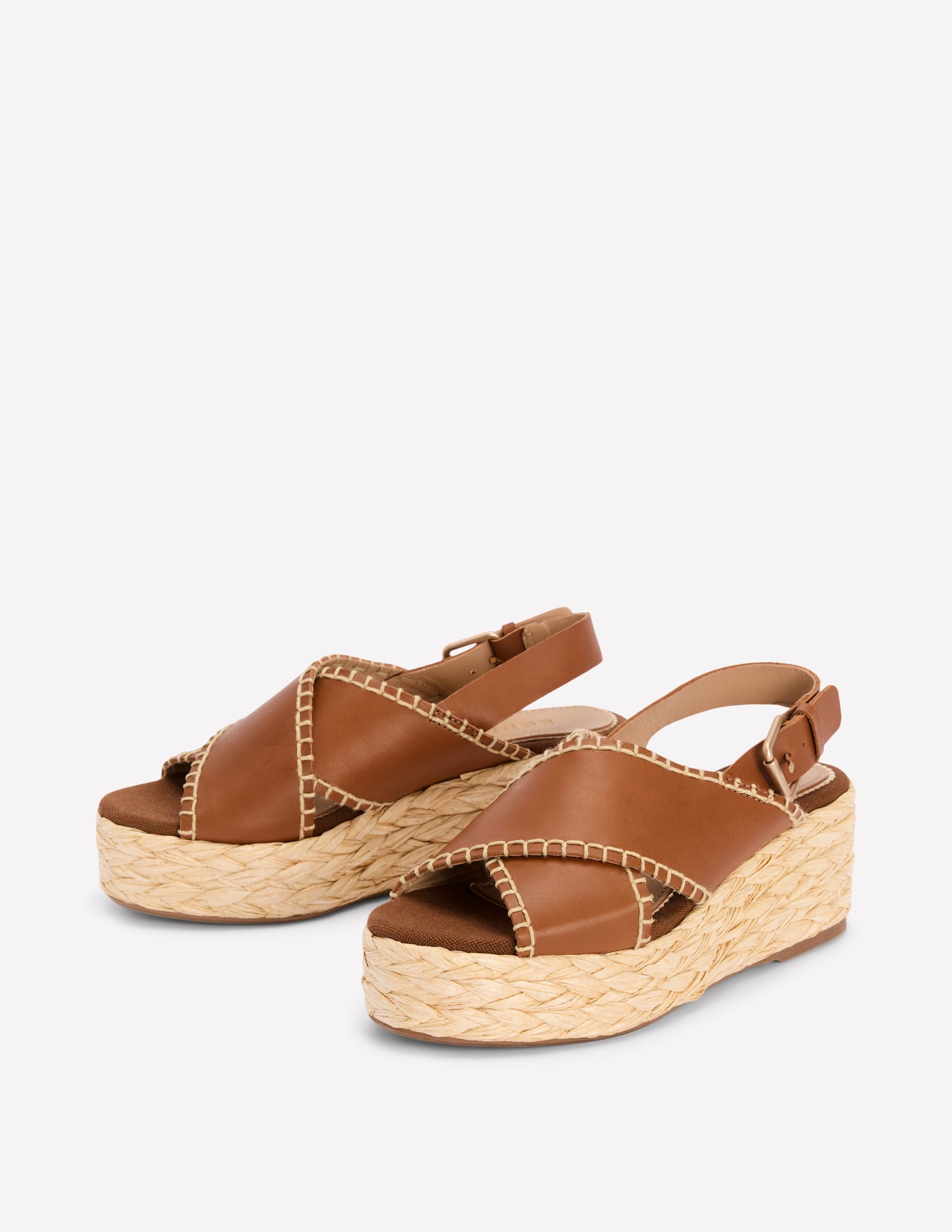 Espadrilles à brides croisées-Fauve - Image 2