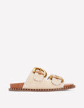 Alberta Sandalen mit Fußbett-Ecru