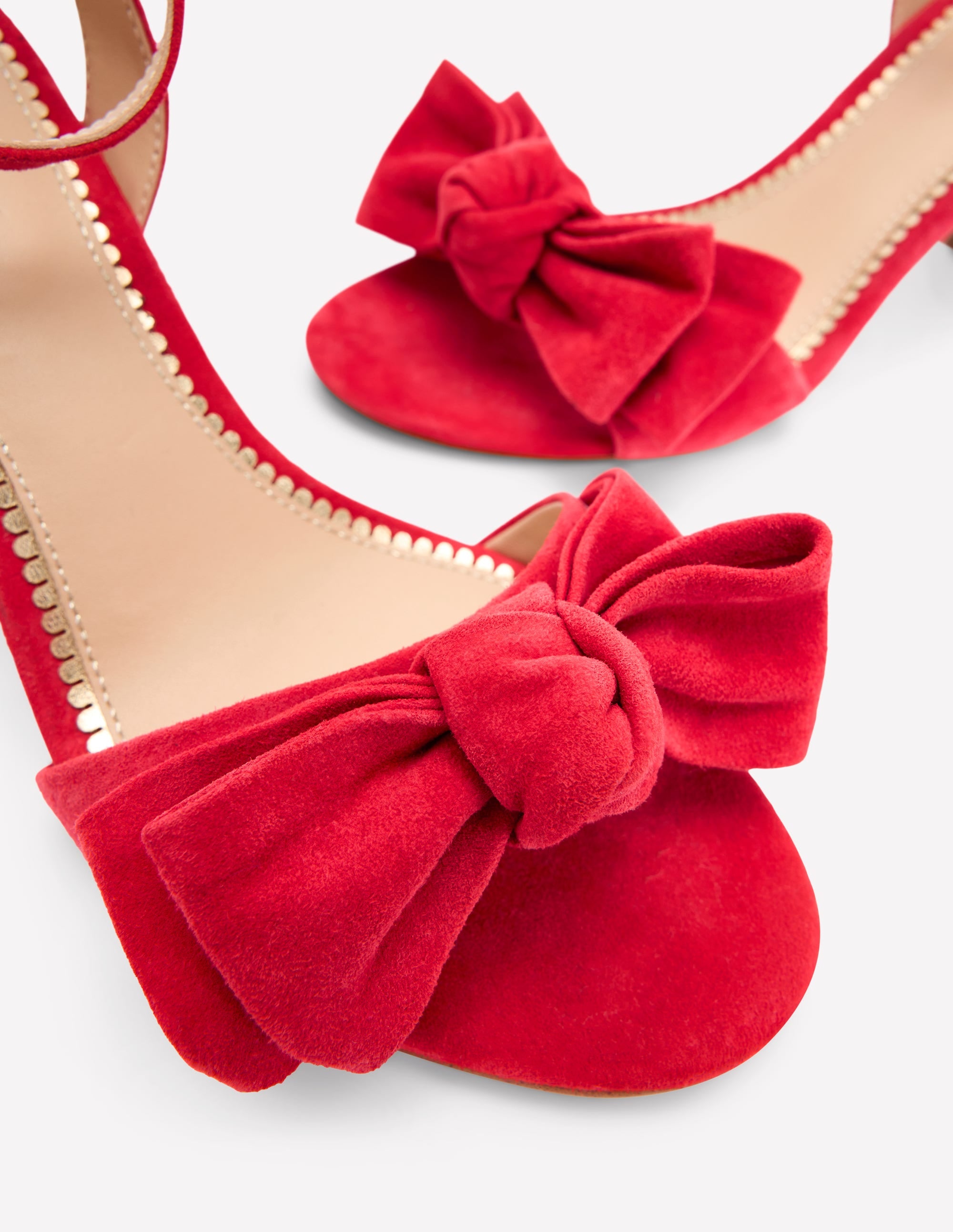 Absatzsandalen mit Schleife-Hibiskus - Image 5