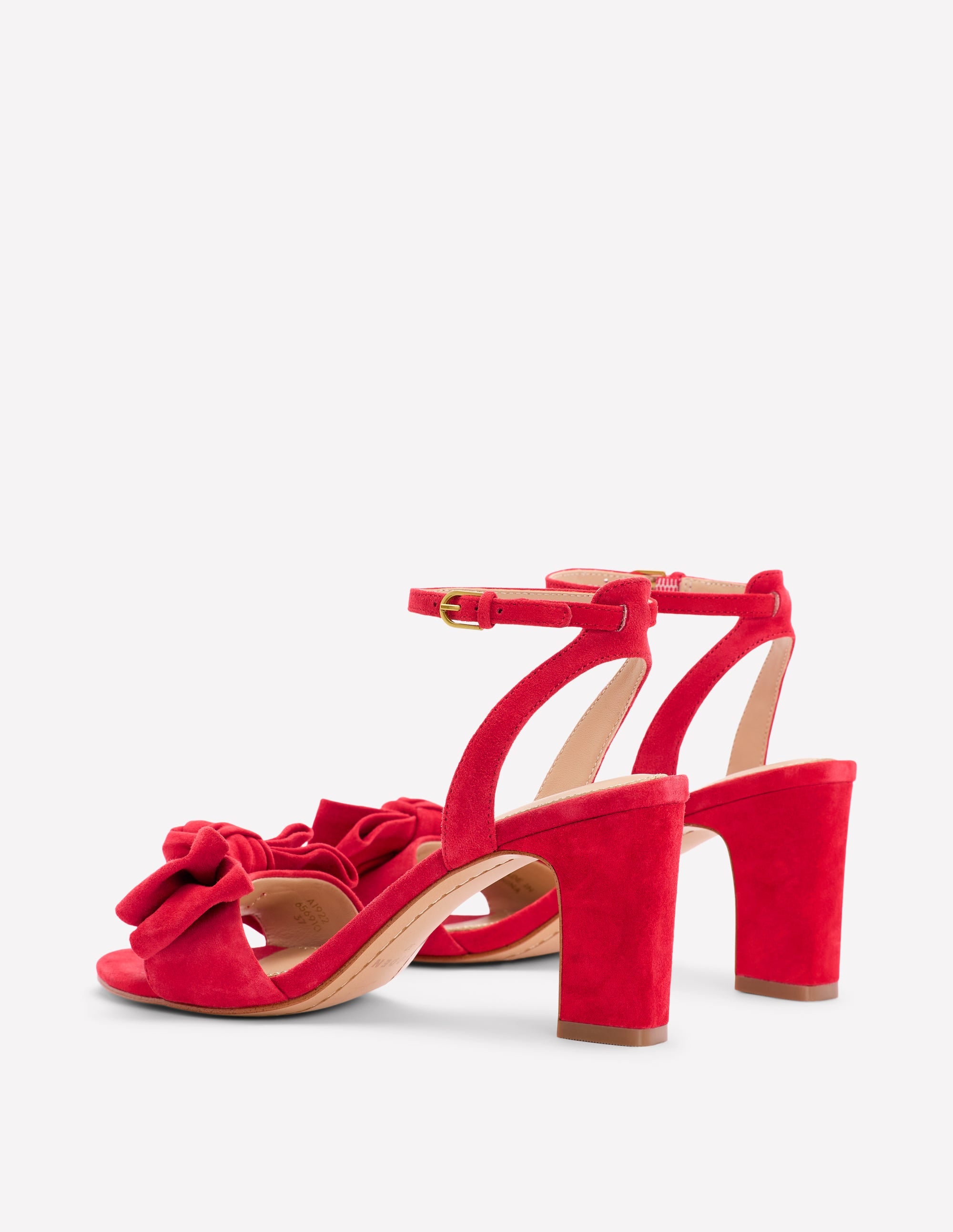 Absatzsandalen mit Schleife-Hibiskus - Image 6