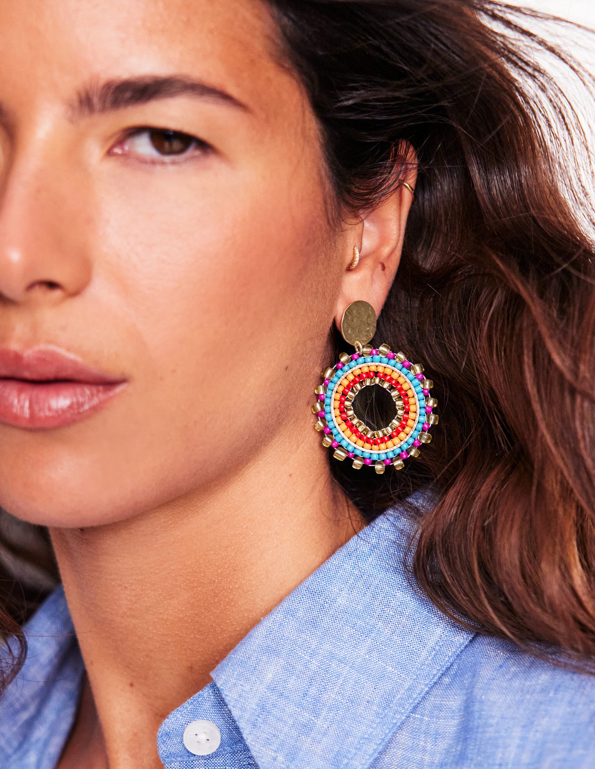 Boucles d'oreilles à motif cercle-Arctic - Image 2