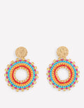 Boucles d'oreilles à motif cercle-Arctic