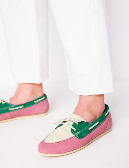 Bootsschuhe-Rosa Rose