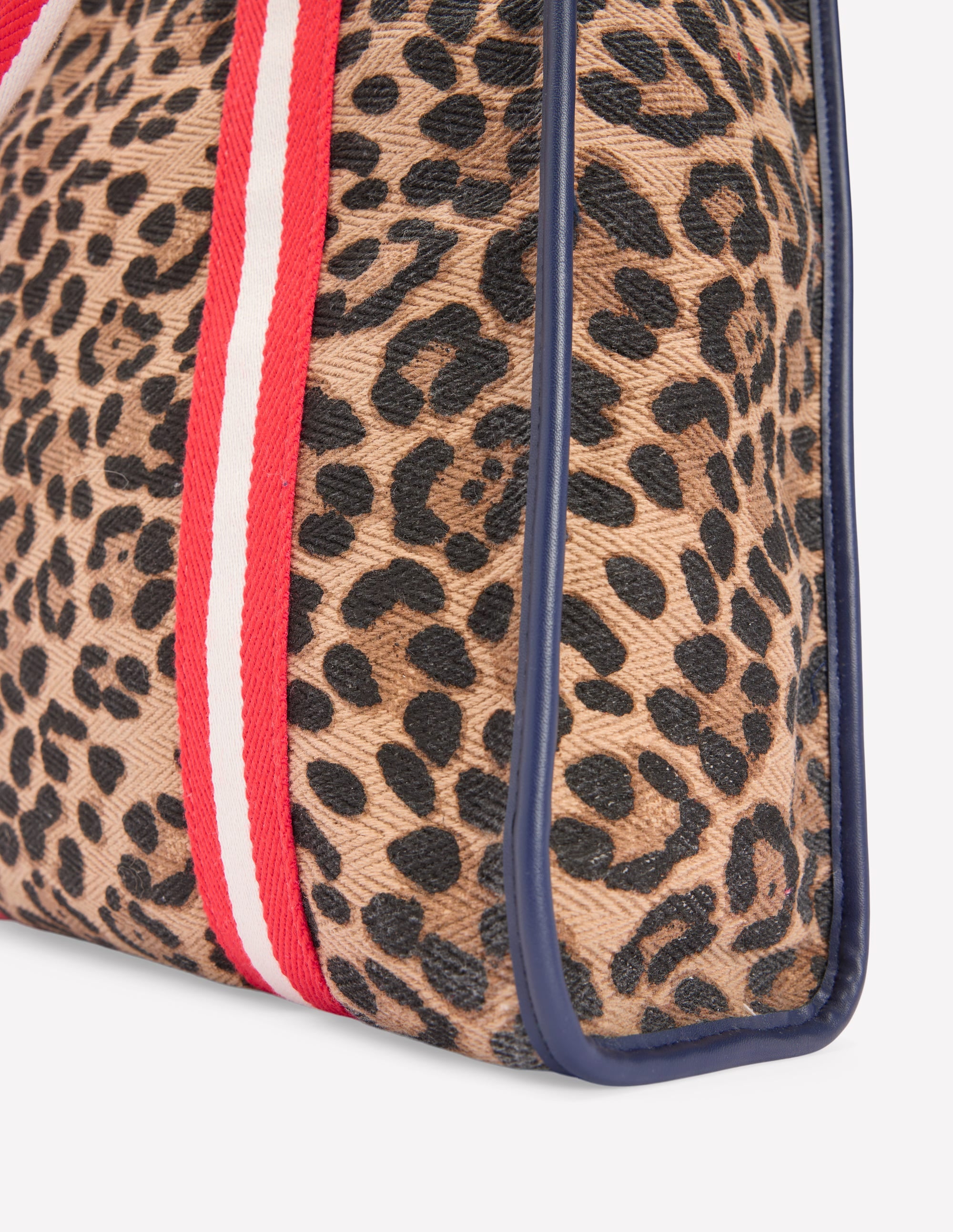 Sac cabas en toile-Cœurs folk rouge rockabilly - Image 5