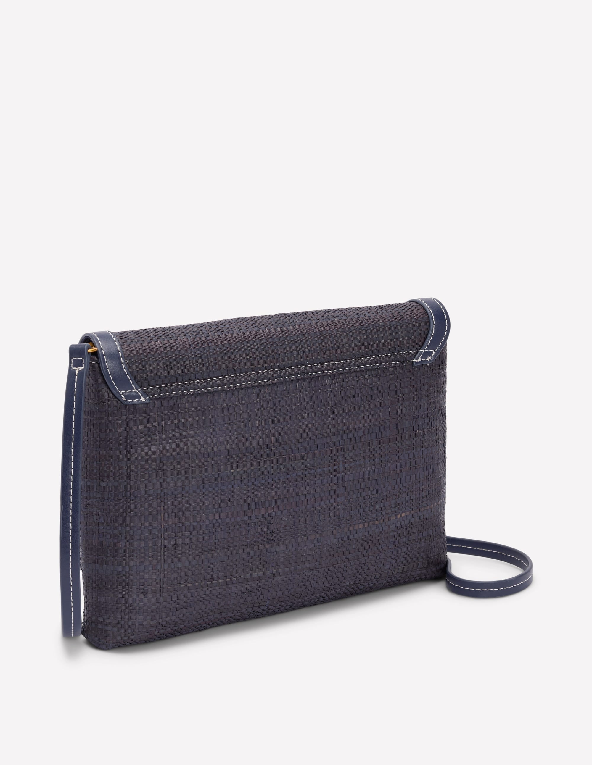 Pochette à mors-Bleu Marine - Image 3