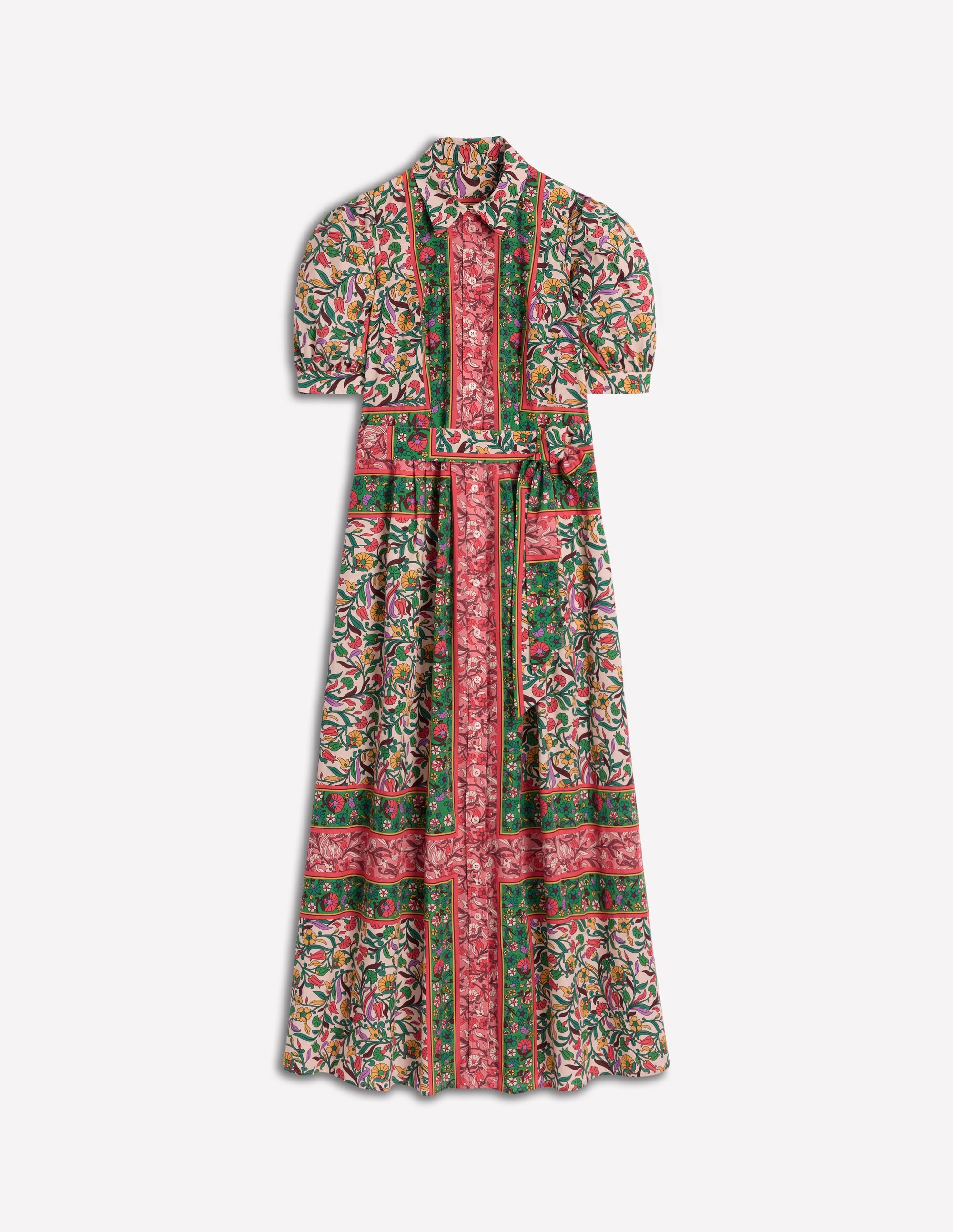 Robe-chemise longue Alexa-Multi, motif Enchanting Vine - Image 7