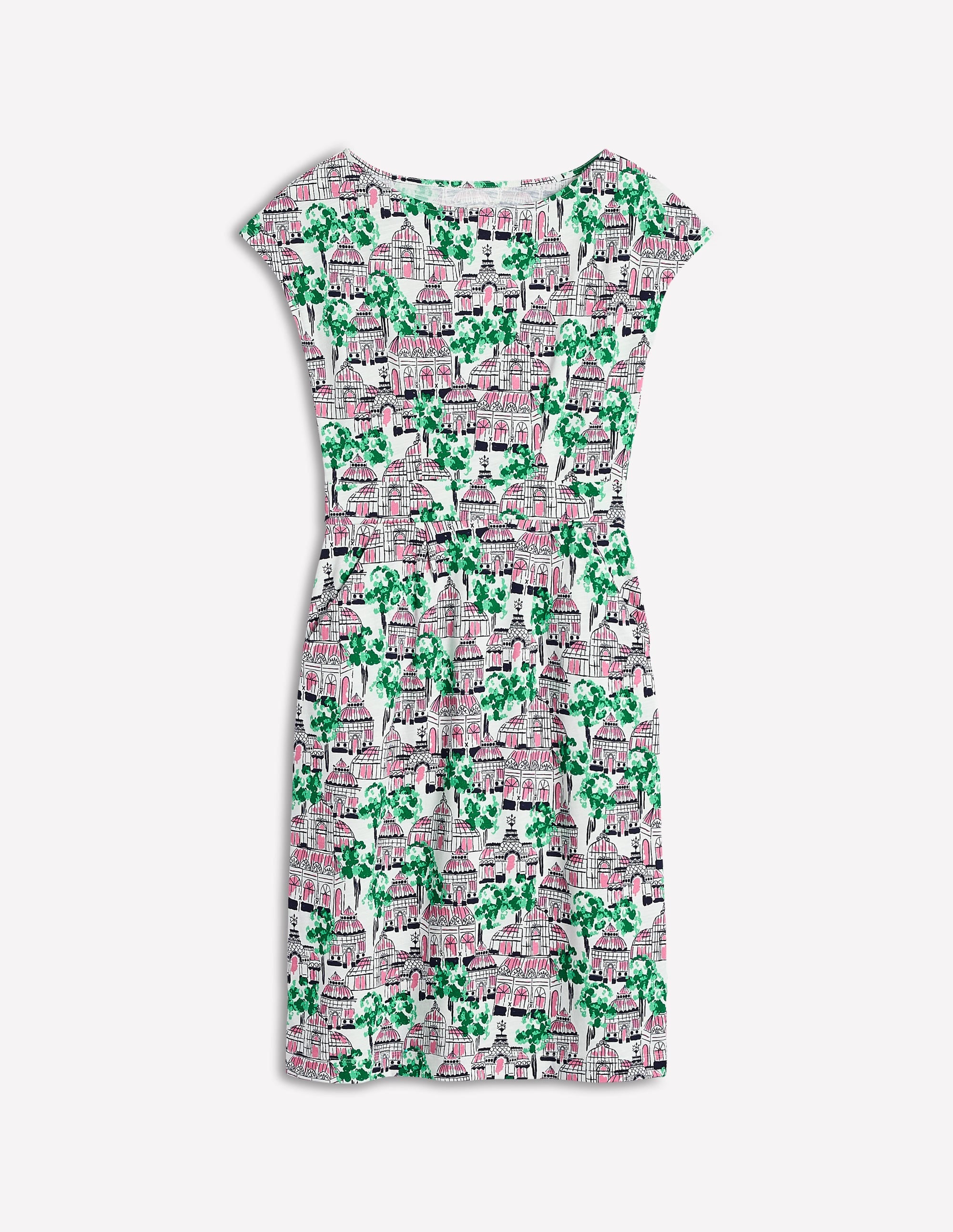 Florrie Jerseykleid-Naturweiß, Botanisches Gewächshaus - Image 5
