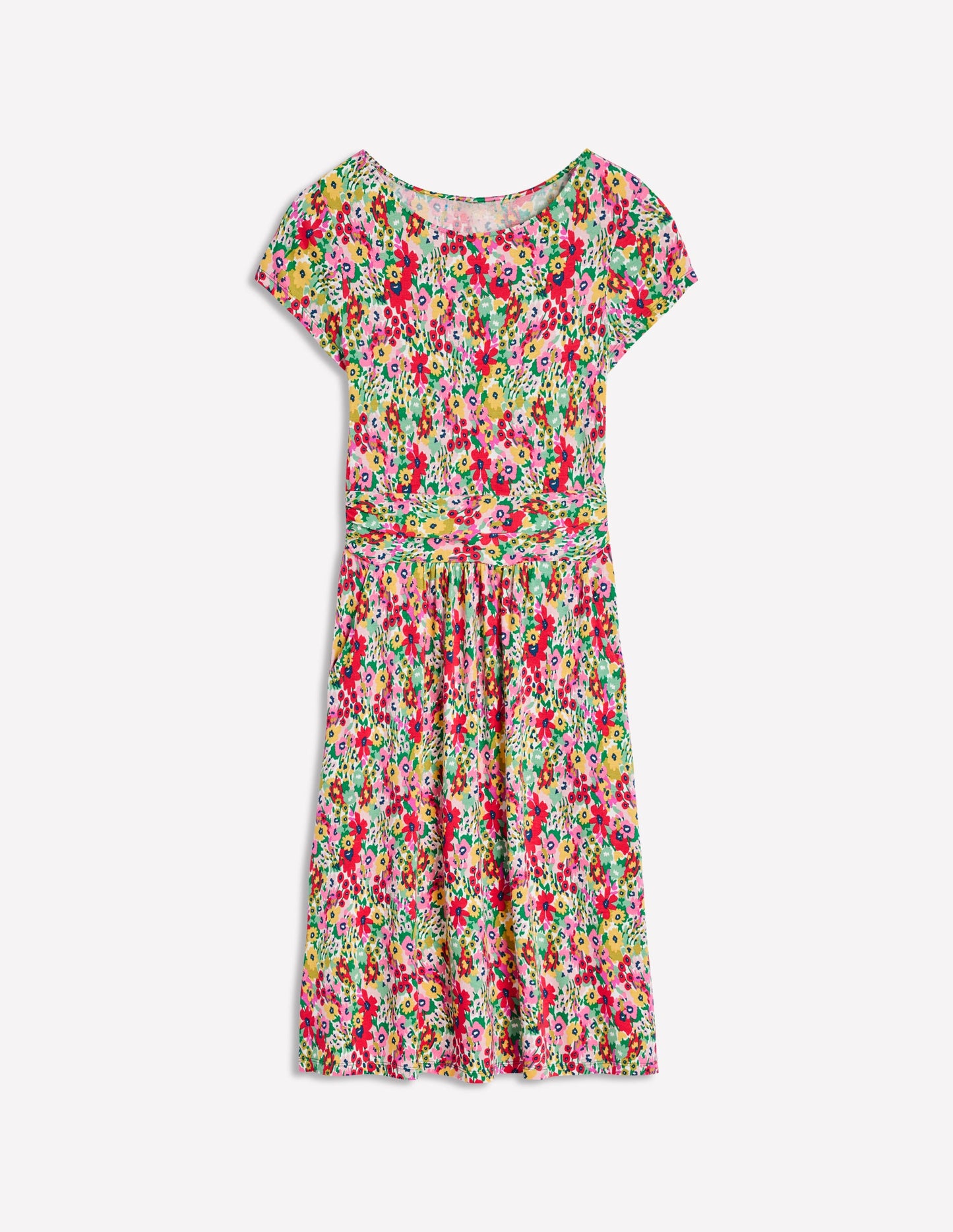 Amelie Jerseykleid-Bunt, Wildblumengarten