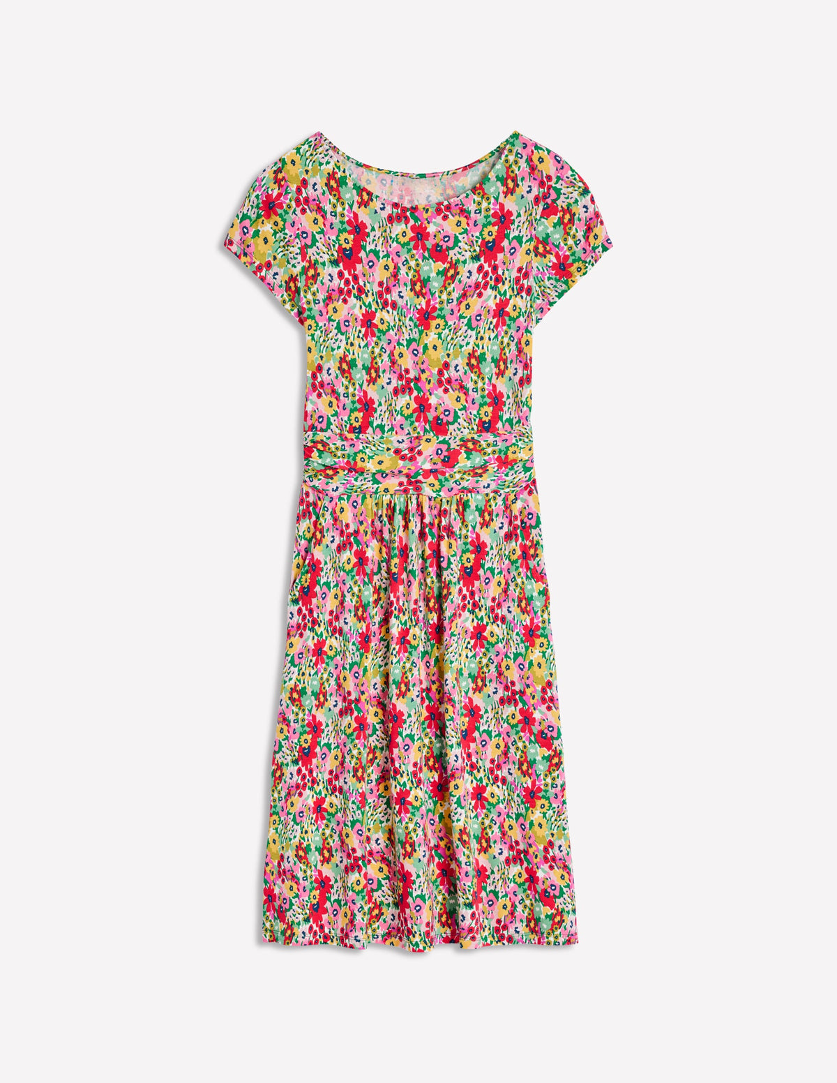 Amelie Jerseykleid-Bunt, Wildblumengarten - Image 5
