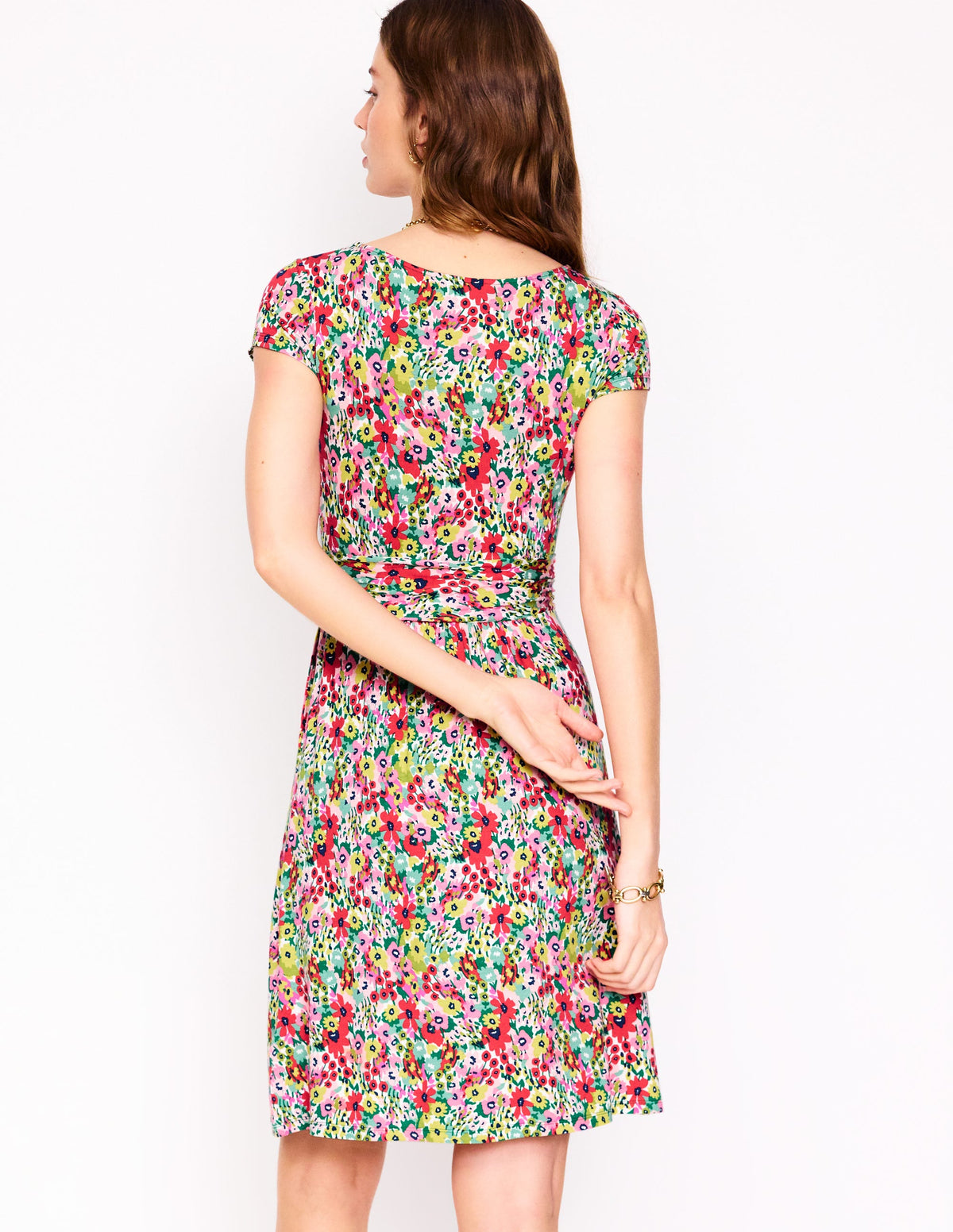 Amelie Jerseykleid-Bunt, Wildblumengarten - Image 3