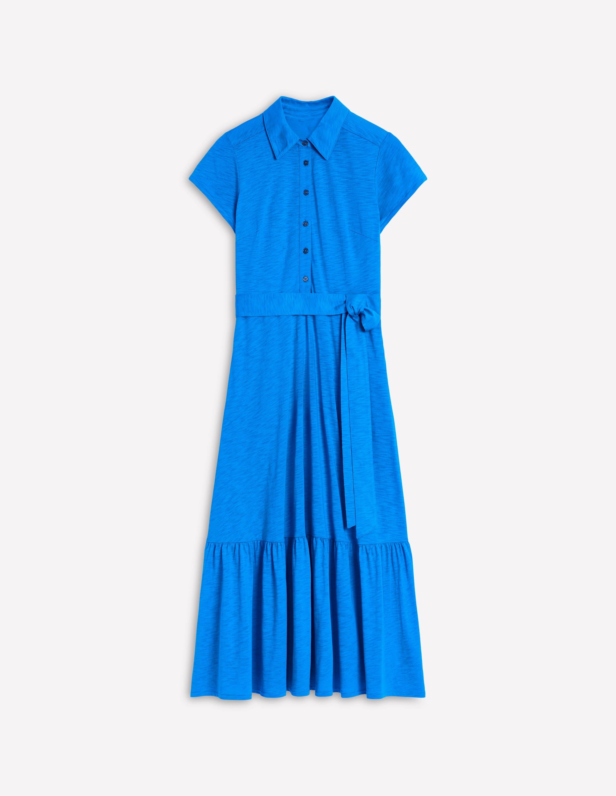 Cressida Jersey-Hemdblusenkleid-Galerie-Blau - Image 4