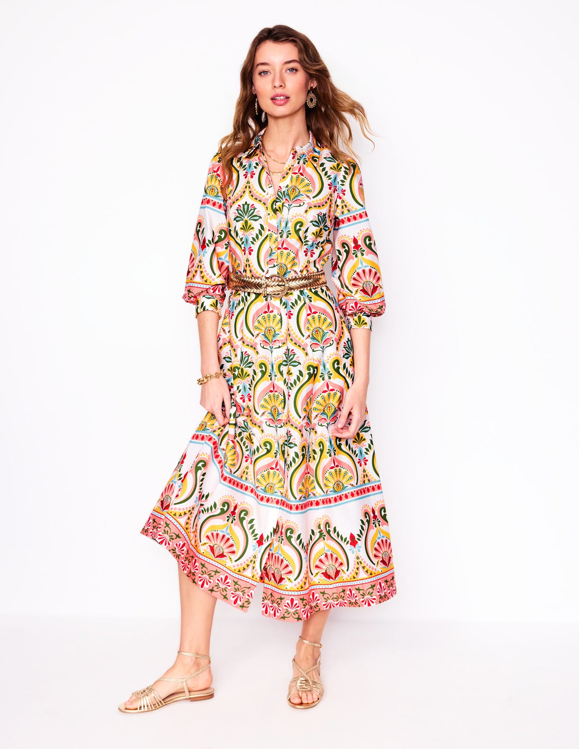 boden clara jersey dress Buy Boden Green Clara 100% Cotton Shirt Dress from Next Luxembourg