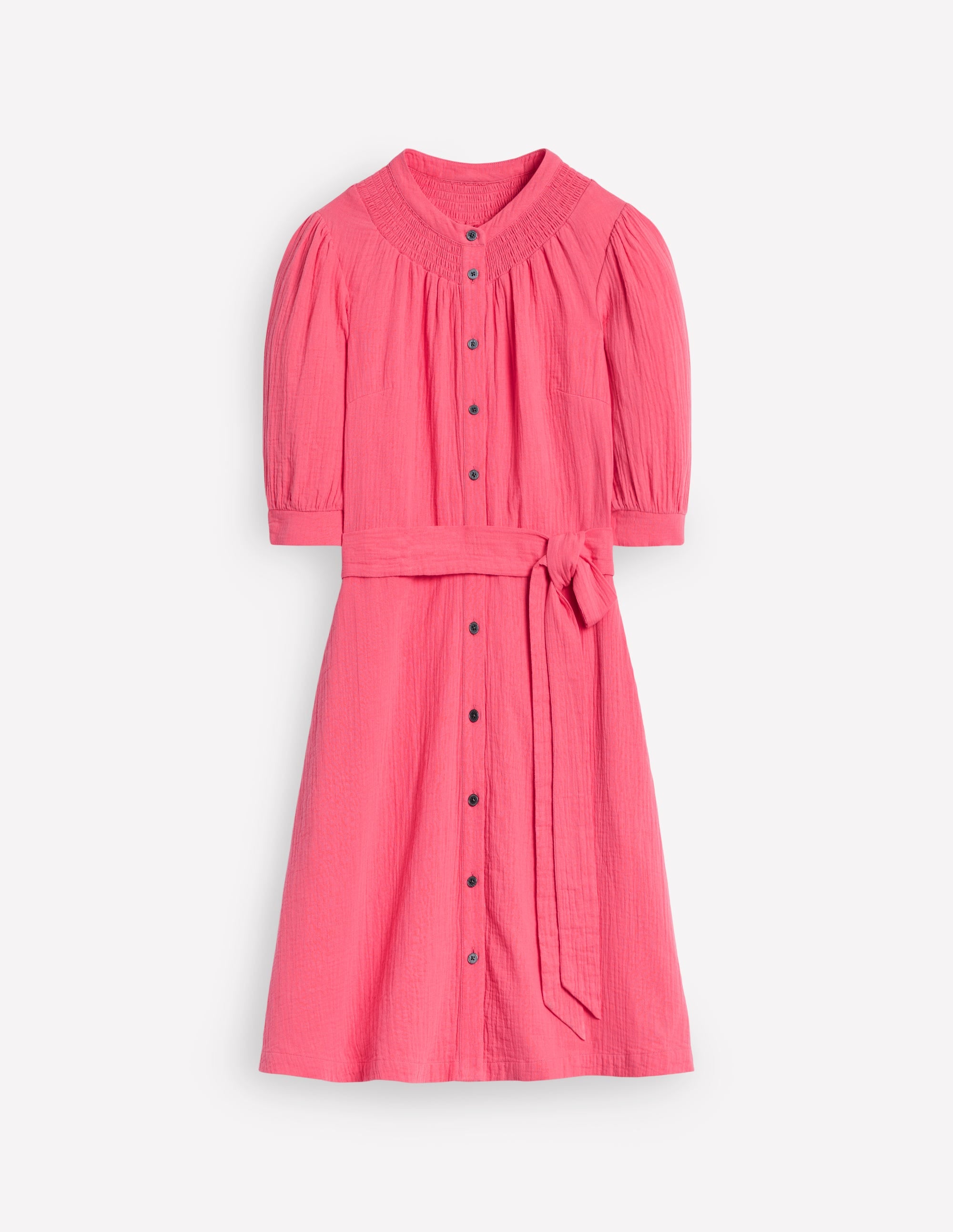Ada Kurzes Doppeltuch-Kleid-Azalee - Image 6