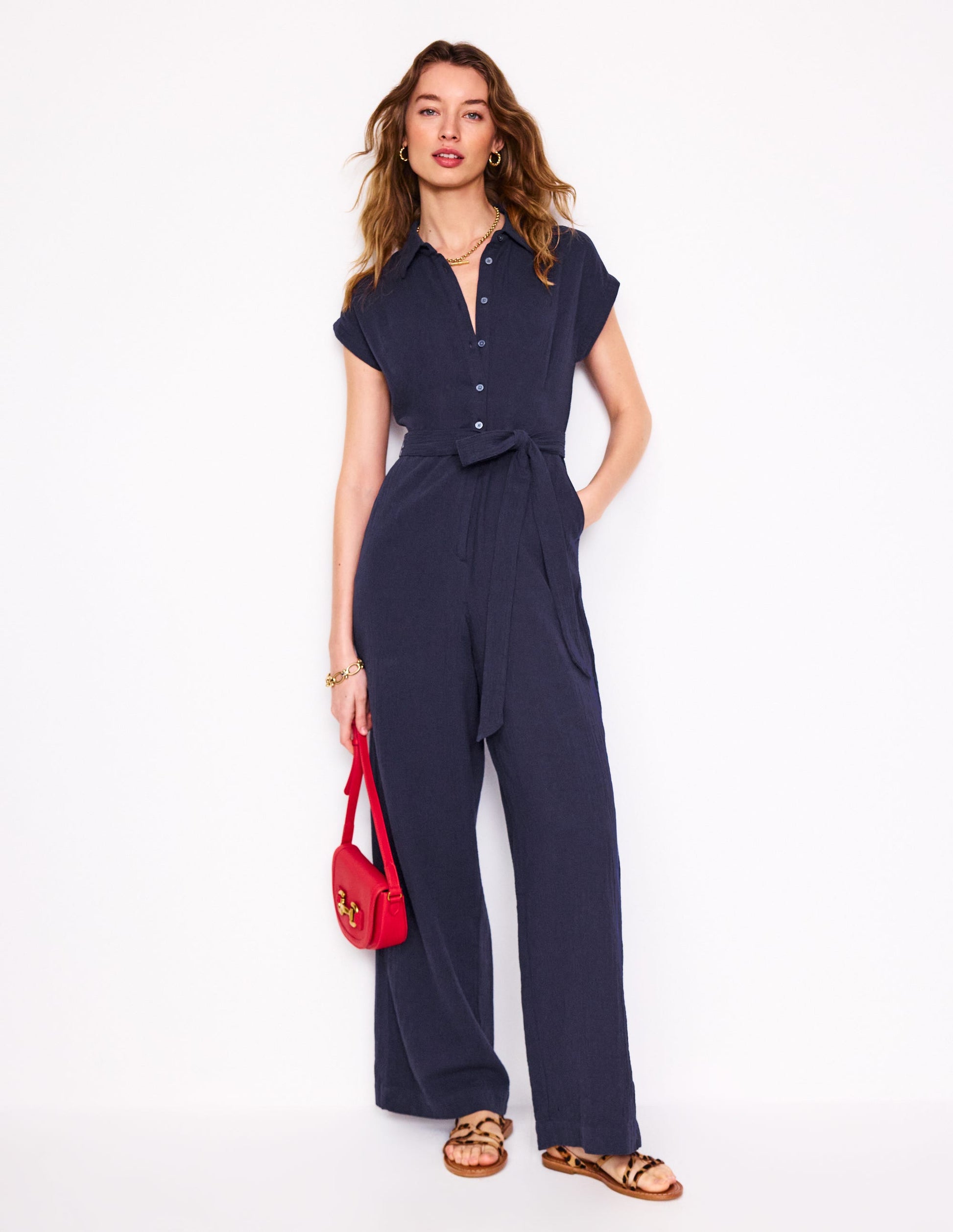 Frederica Boden Overalls Boden Bryony Jersey Jumpsuit Colette