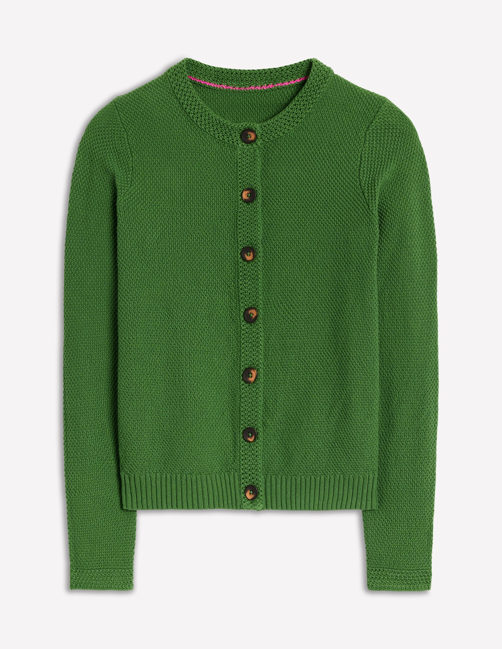 Cardigan Callie en maille crochet-Vert paradis - Image 6