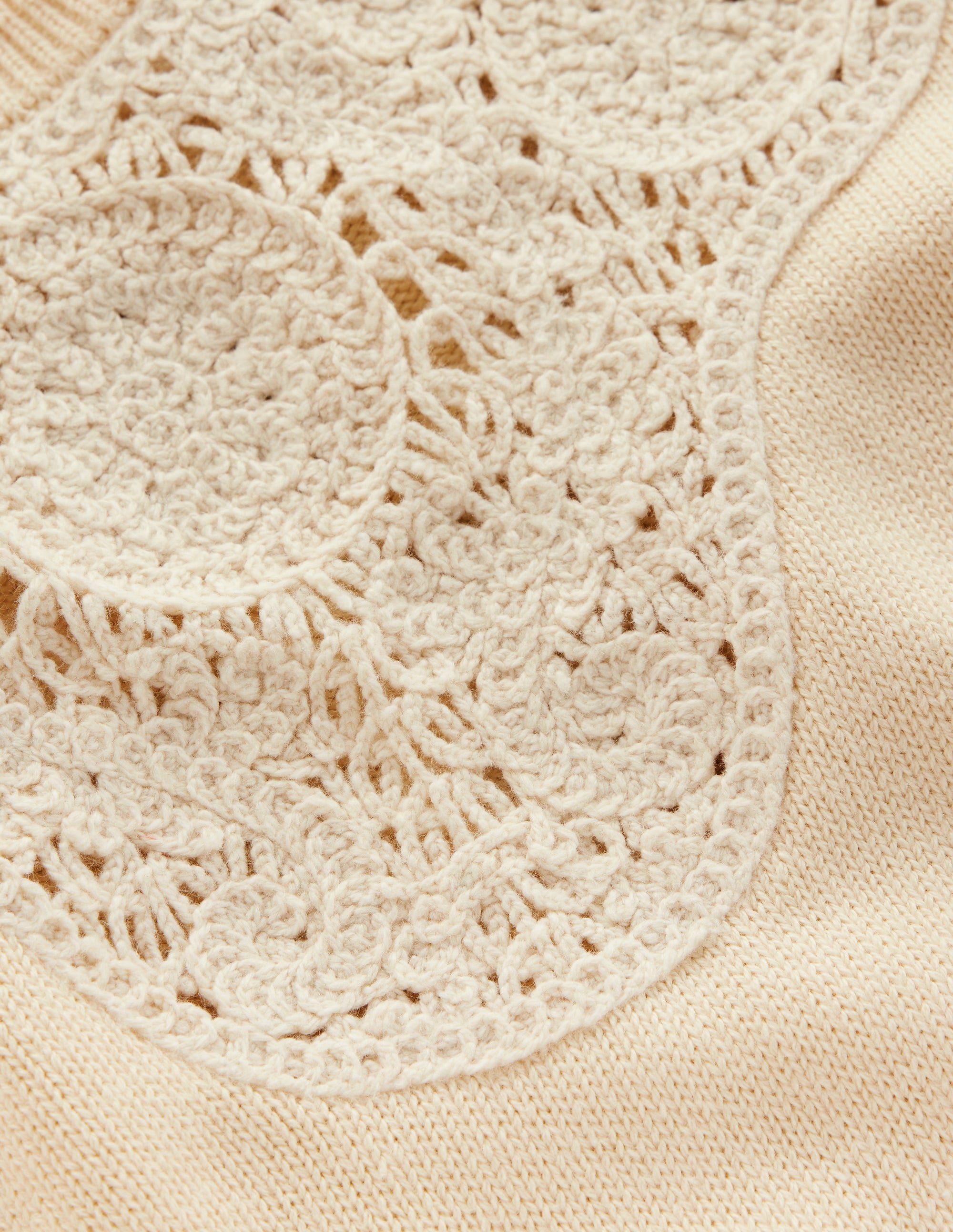 Strickoberteil mit bestickter Passe-Black - Image 8