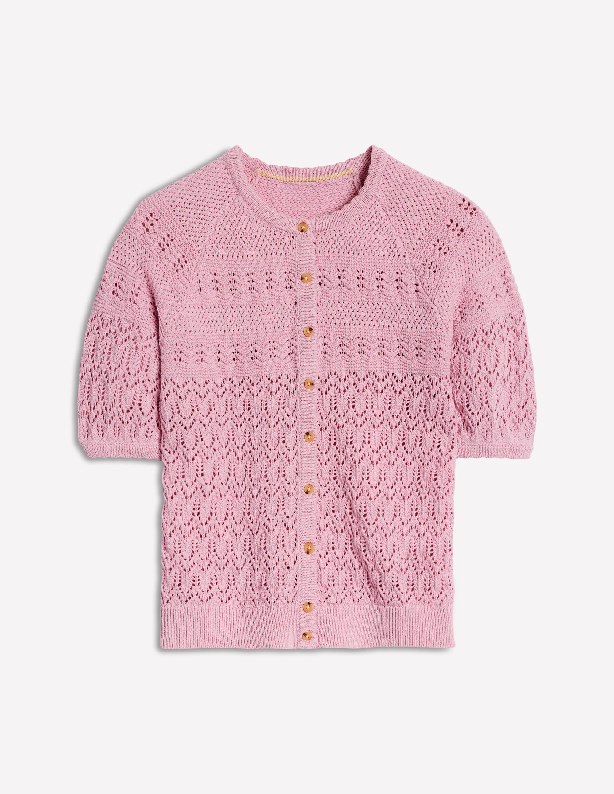 Gilet Elodie surpiqué-Rose Tendre - Image 6