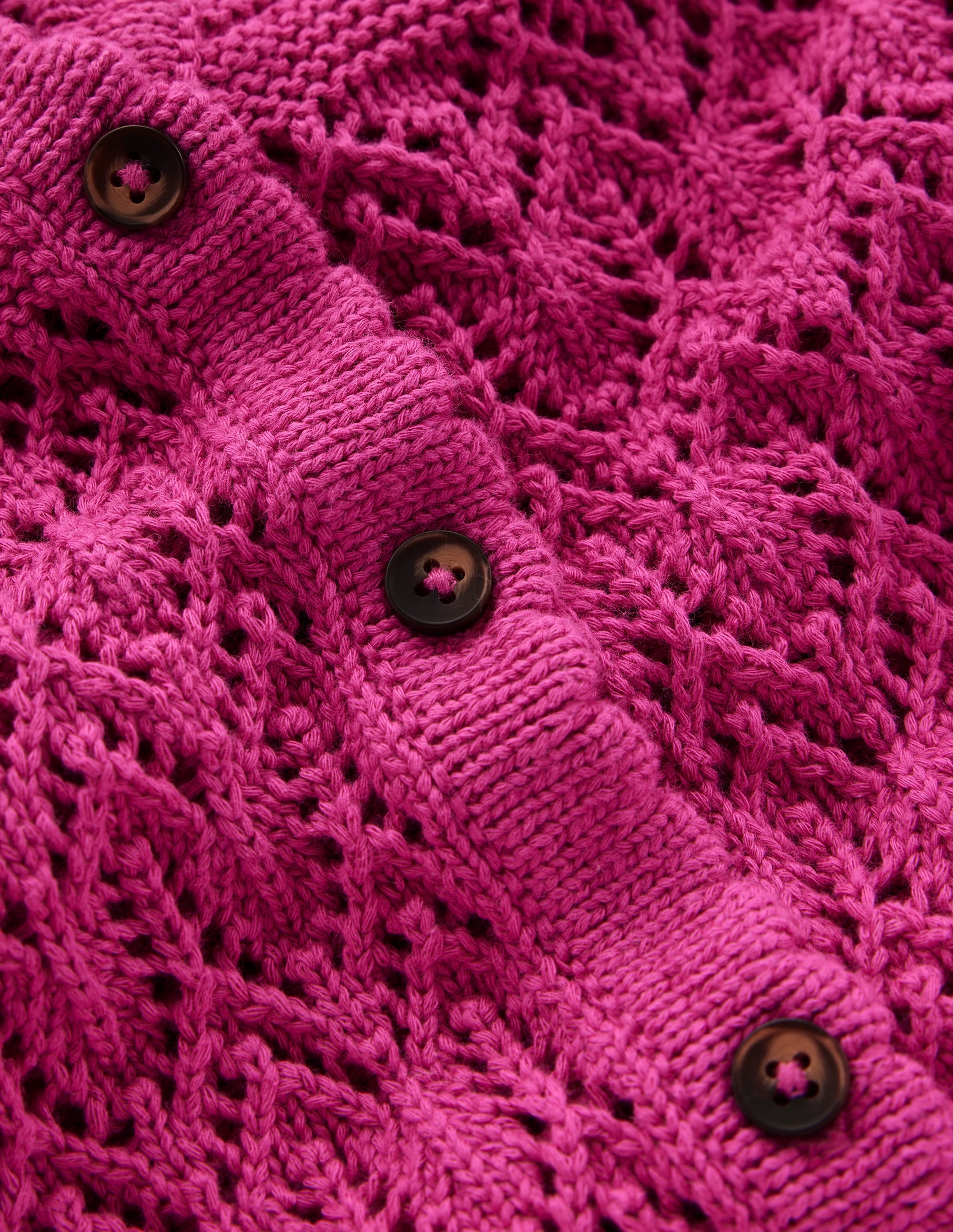 Elodie Strickjacke mit Ziernaht und V-Ausschnitt-Violette Zwetschge - Image 6