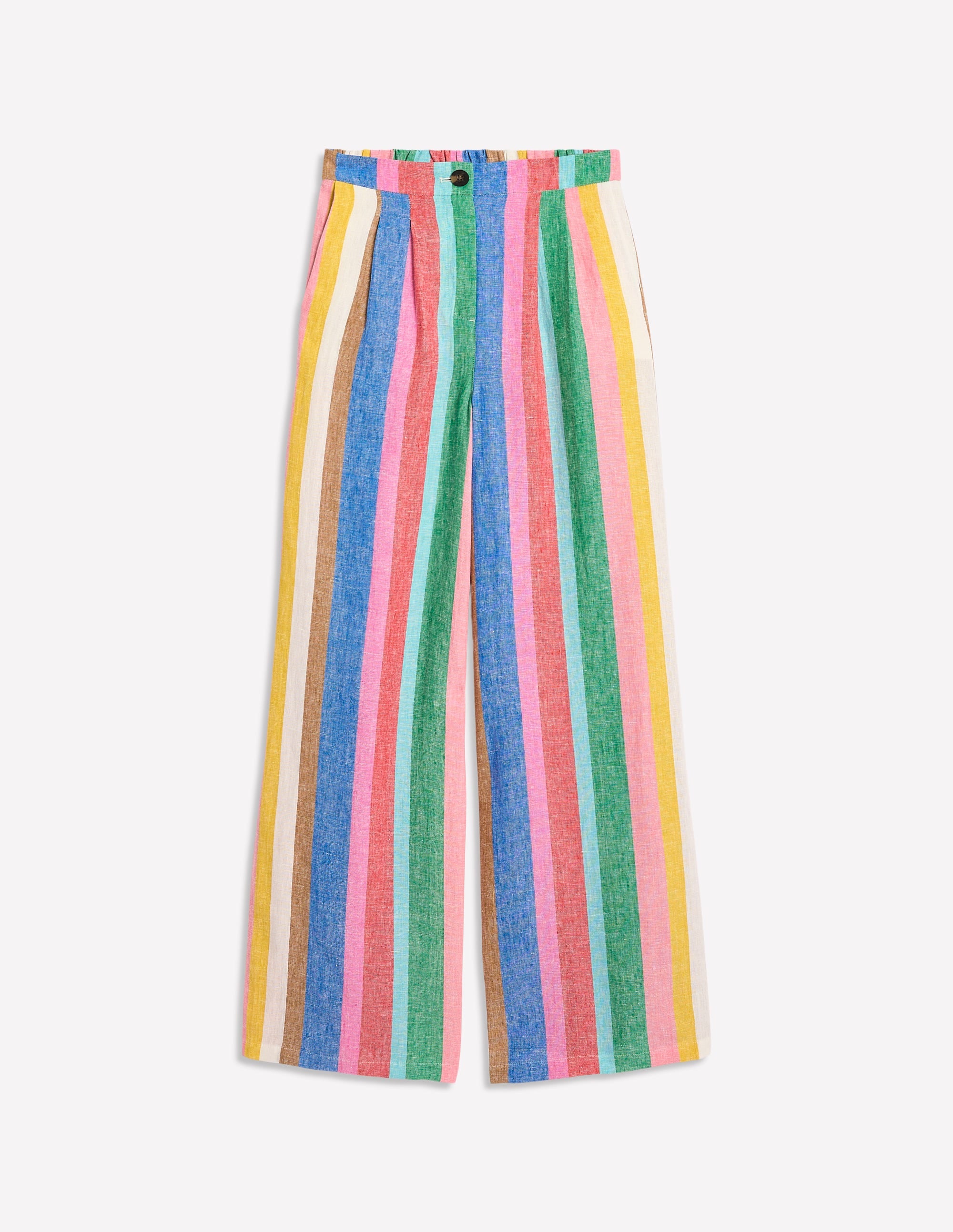 Dulwich Leinenhose-Knalliger Regenbogen Streifen - Image 9