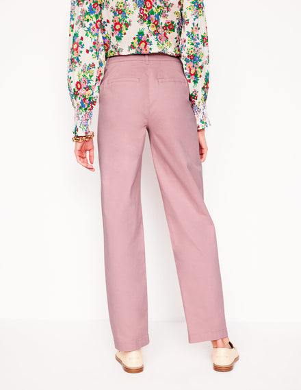 Pantalon chino Barnsbury-Rose amande