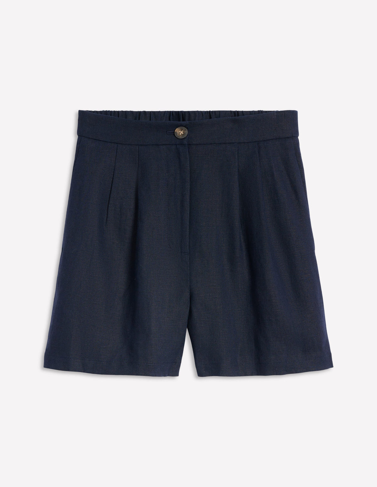 Dulwich Leinen-Shorts-Aqua Marine Marl - Image 6