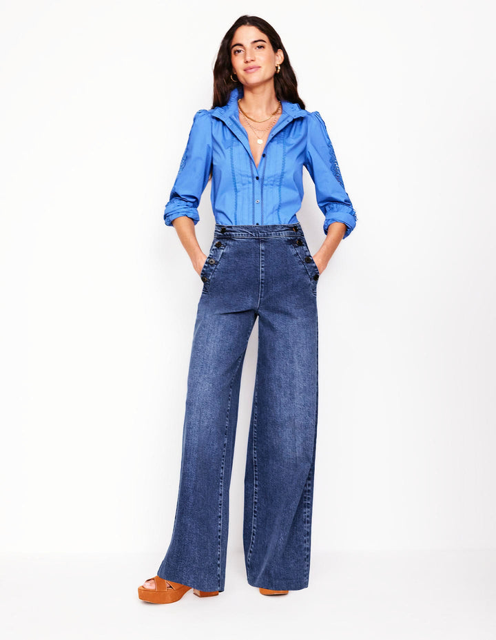 Greenwich Matrosenjeans-Beatnik Red