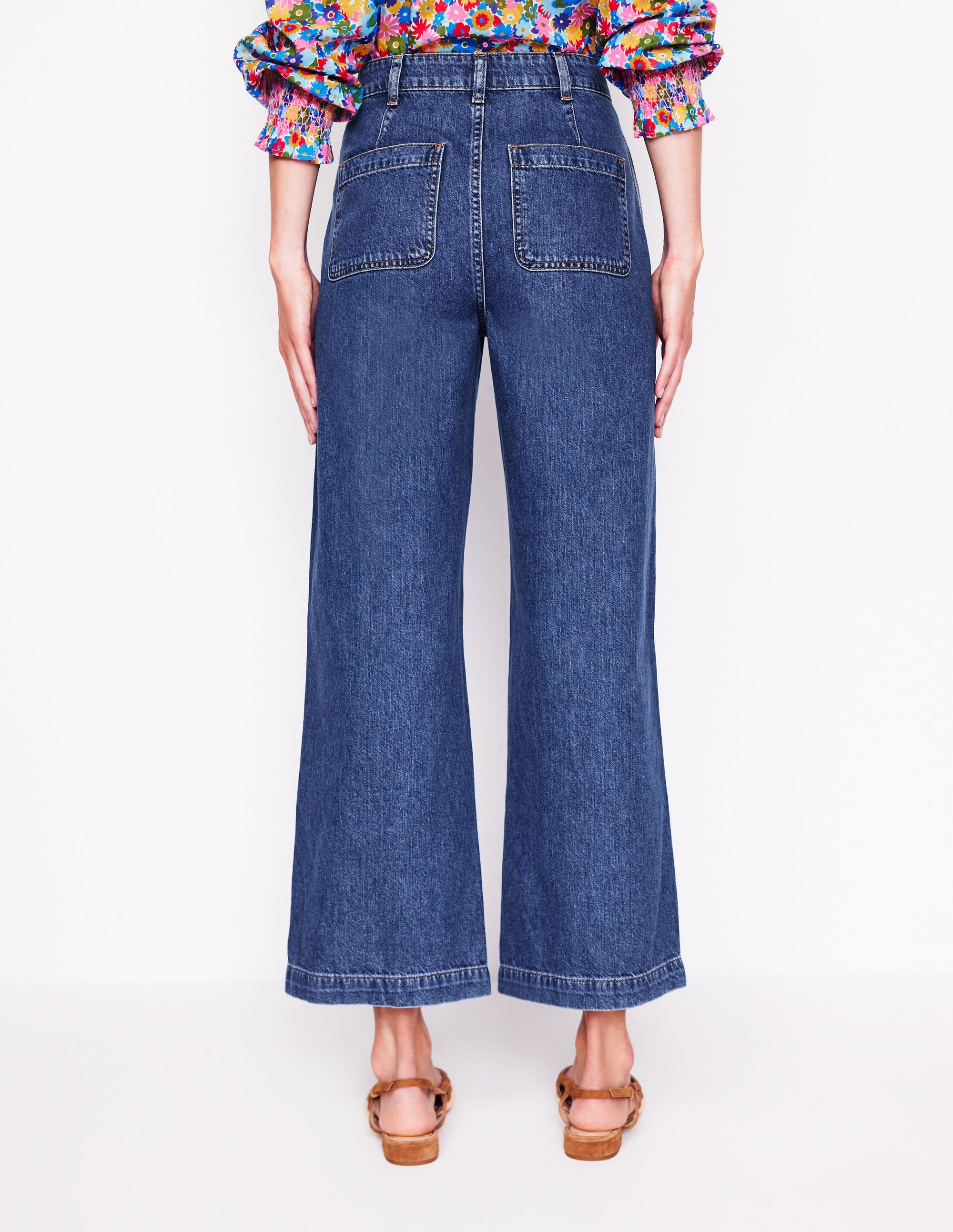 Jean court fluide-Beatnik Red - Image 4