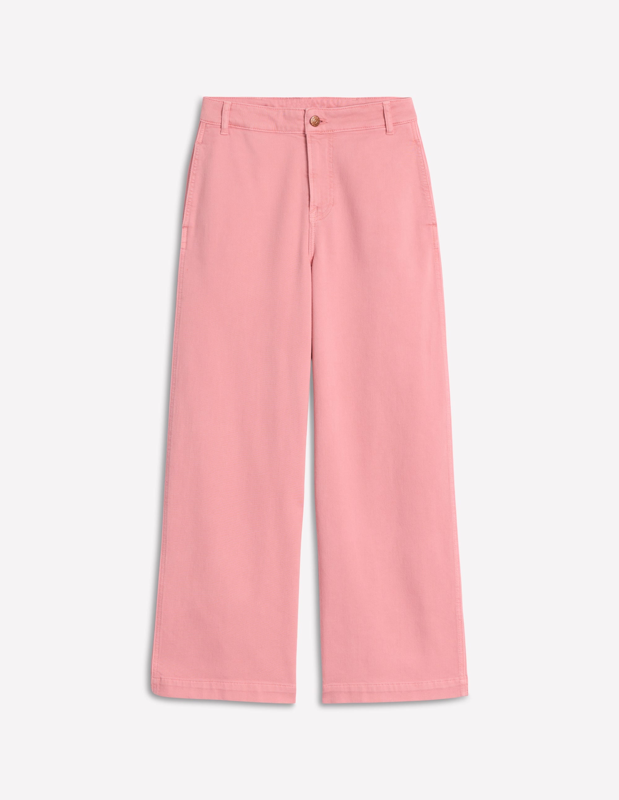 Fließende Jeans mit verkürztem Bein-Mandelblütenrosa - Image 6