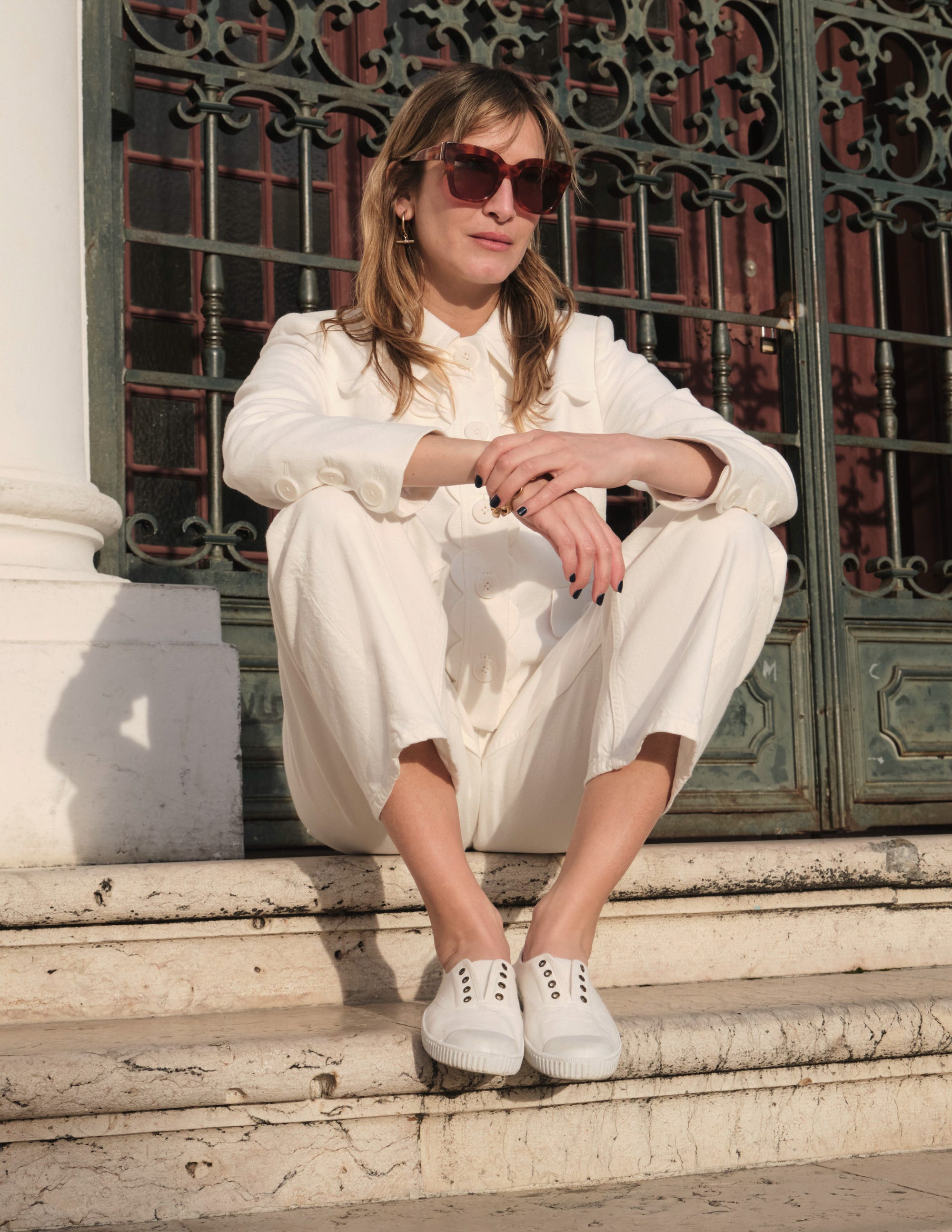 Jean ample-Blanc - Image 6