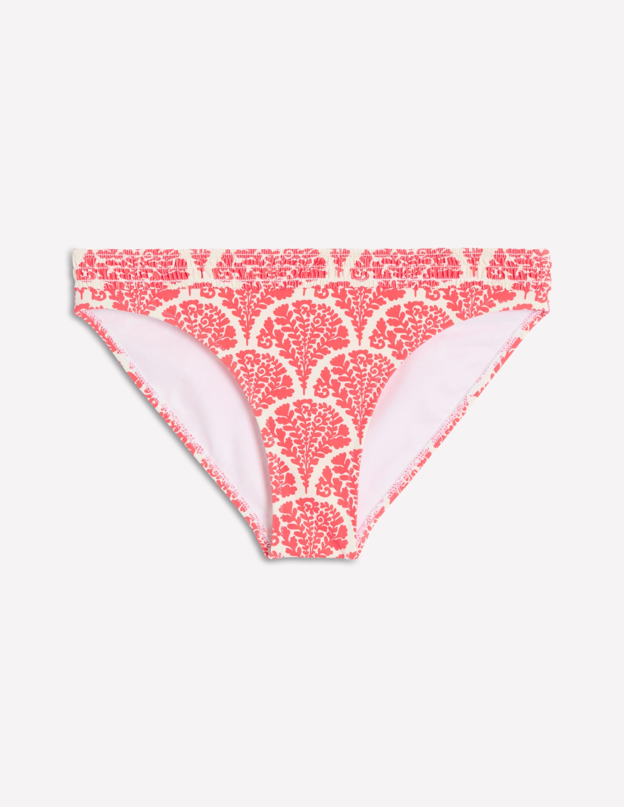 Milos Gesmokte Bikinihose-Marmeladenrot, Blühend - Image 7